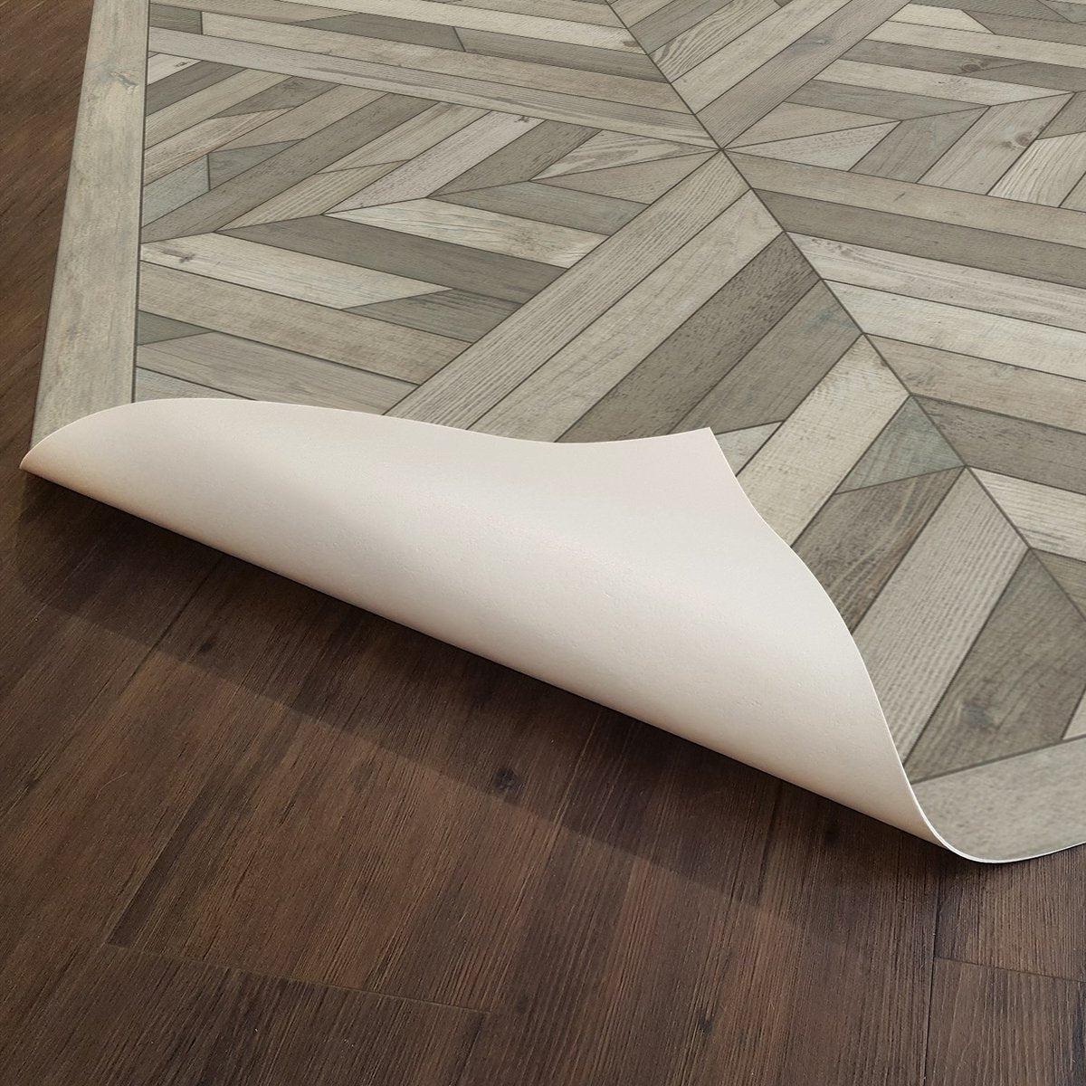 Norwegian Nile And The Vales Below Vinyl Floor Cloth