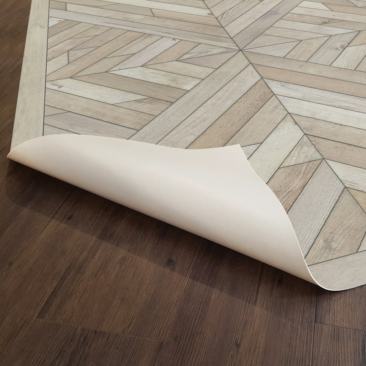 Norwegian Nile Northward Rill Vinyl Floor Cloth