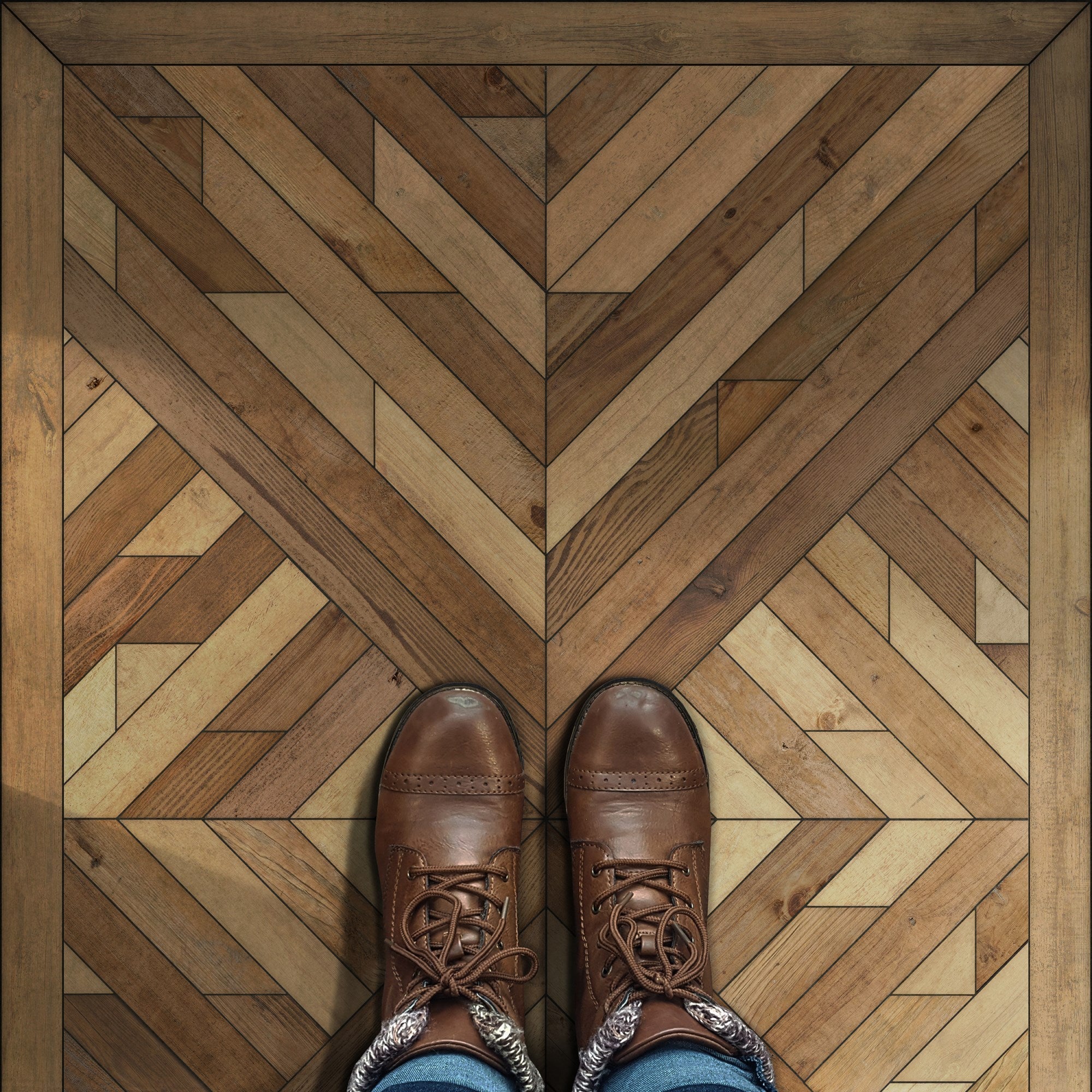 Norwegian Nile Seek The Brook Vinyl Floor Cloth