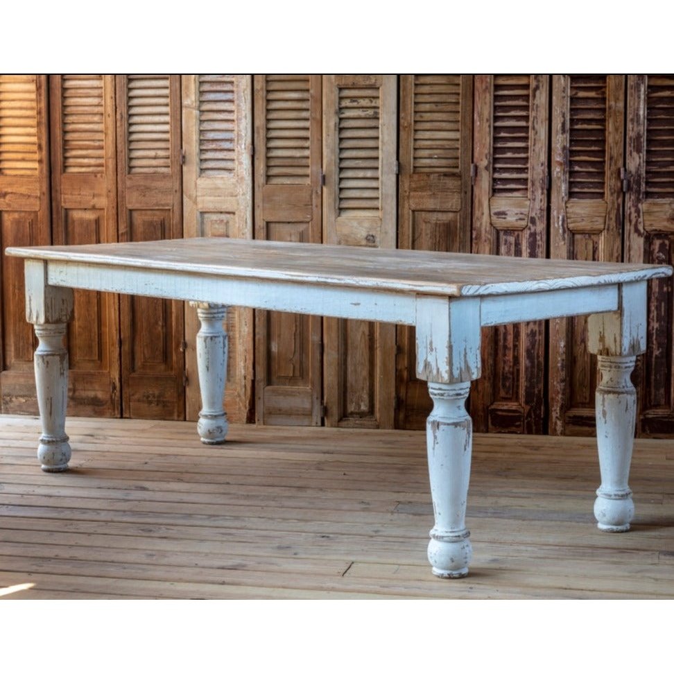 Painted Harvest Dining Table