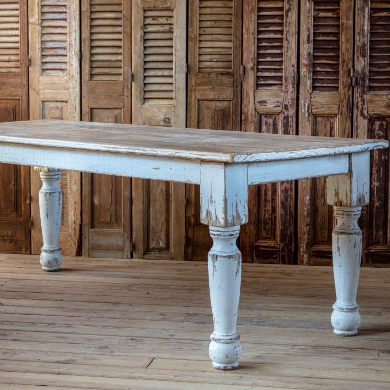 Painted Harvest Dining Table
