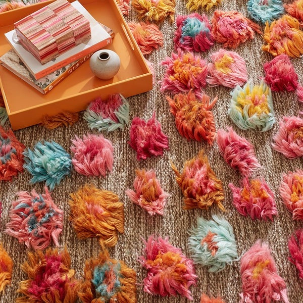 Party On Multi Hand Knotted Wool Rug