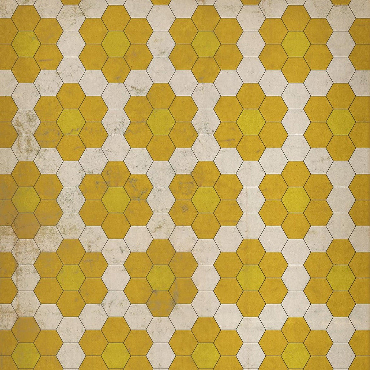 Pattern 02 The Bees Knees Vinyl Floor Cloth