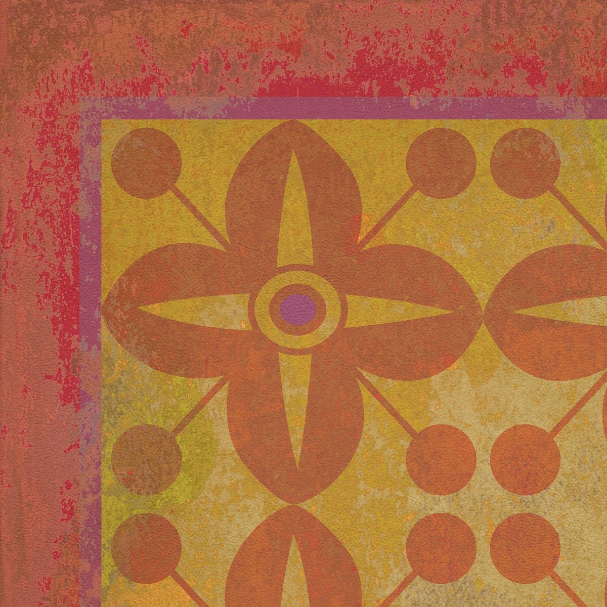 Pattern 03 The Lollipop Guild Vinyl Floor Cloth