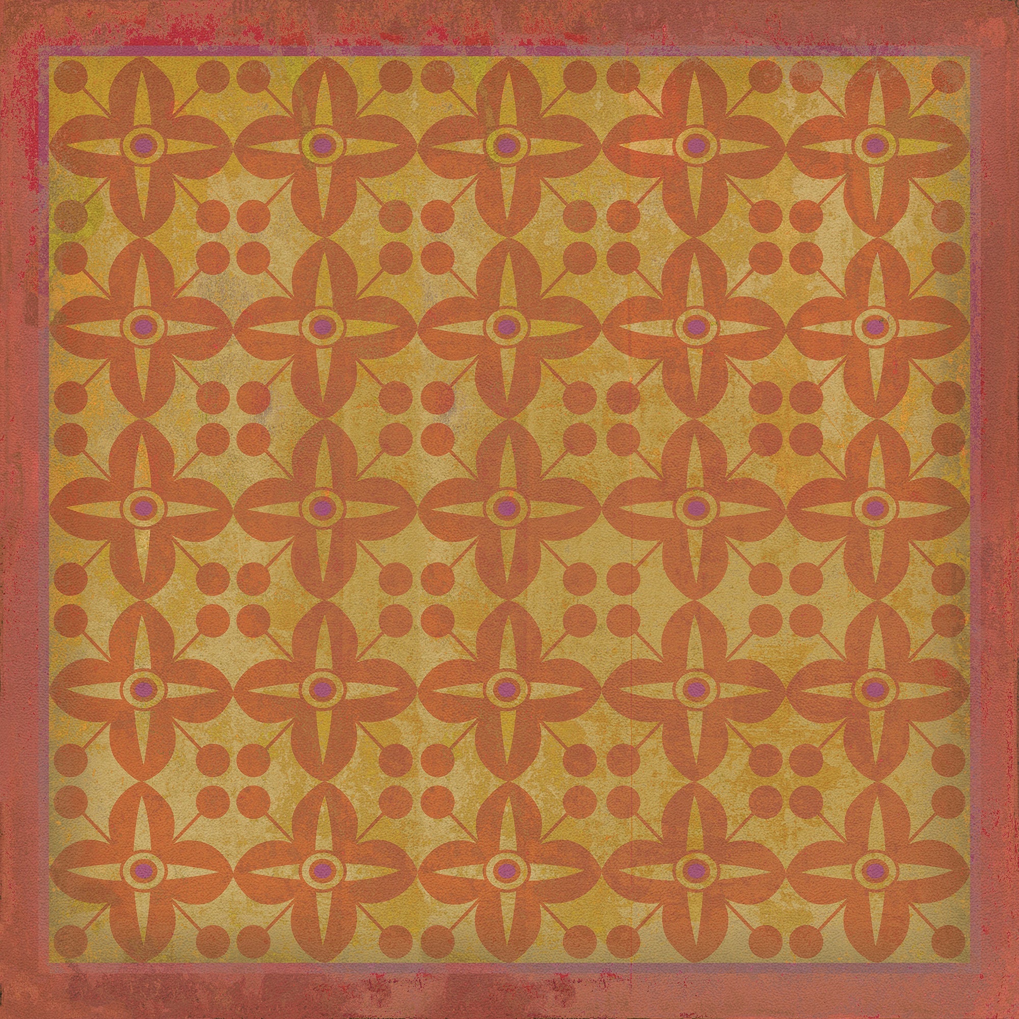 Pattern 03 The Lollipop Guild Vinyl Floor Cloth