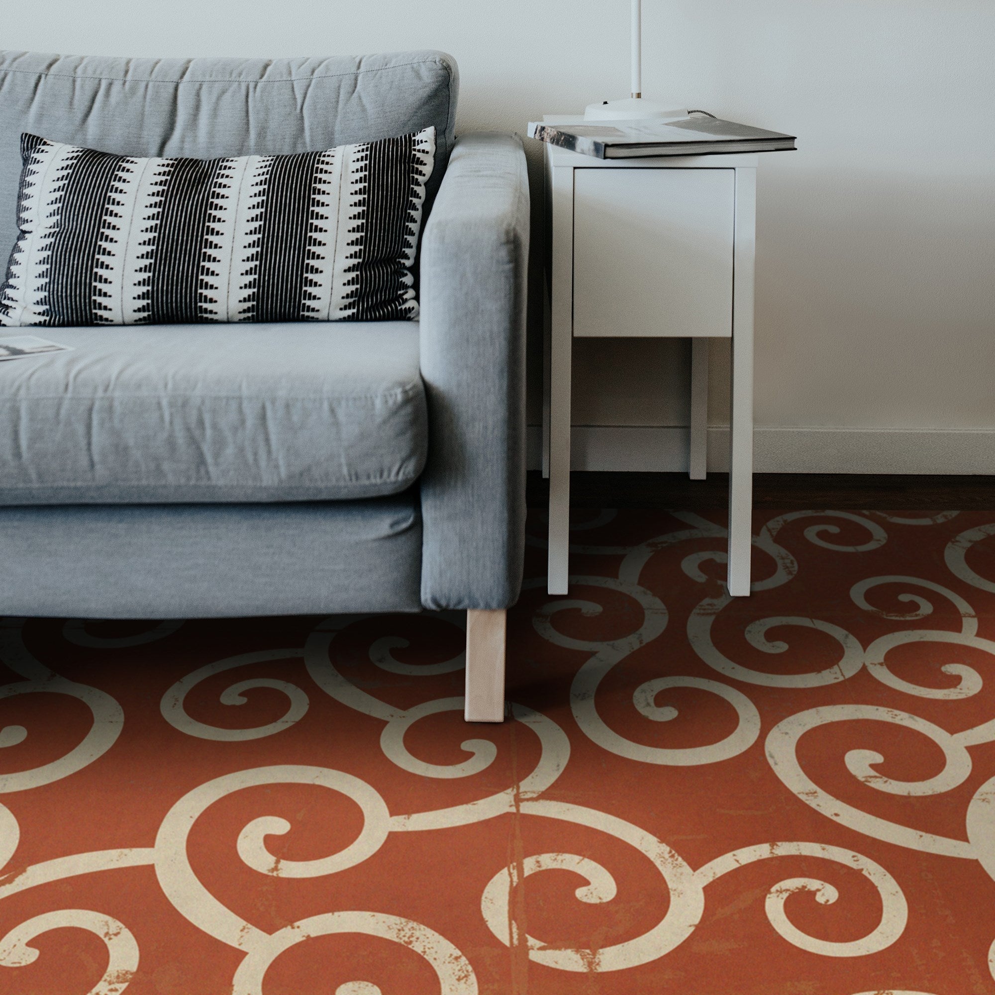 Pattern 04 Captain Nemo Vinyl Floor Cloth