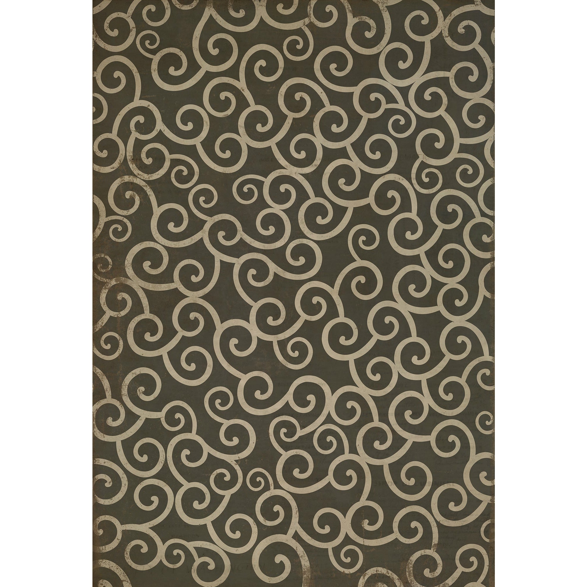 Pattern 04 It Was A Dark and Stormy Night Vinyl Floor Cloth