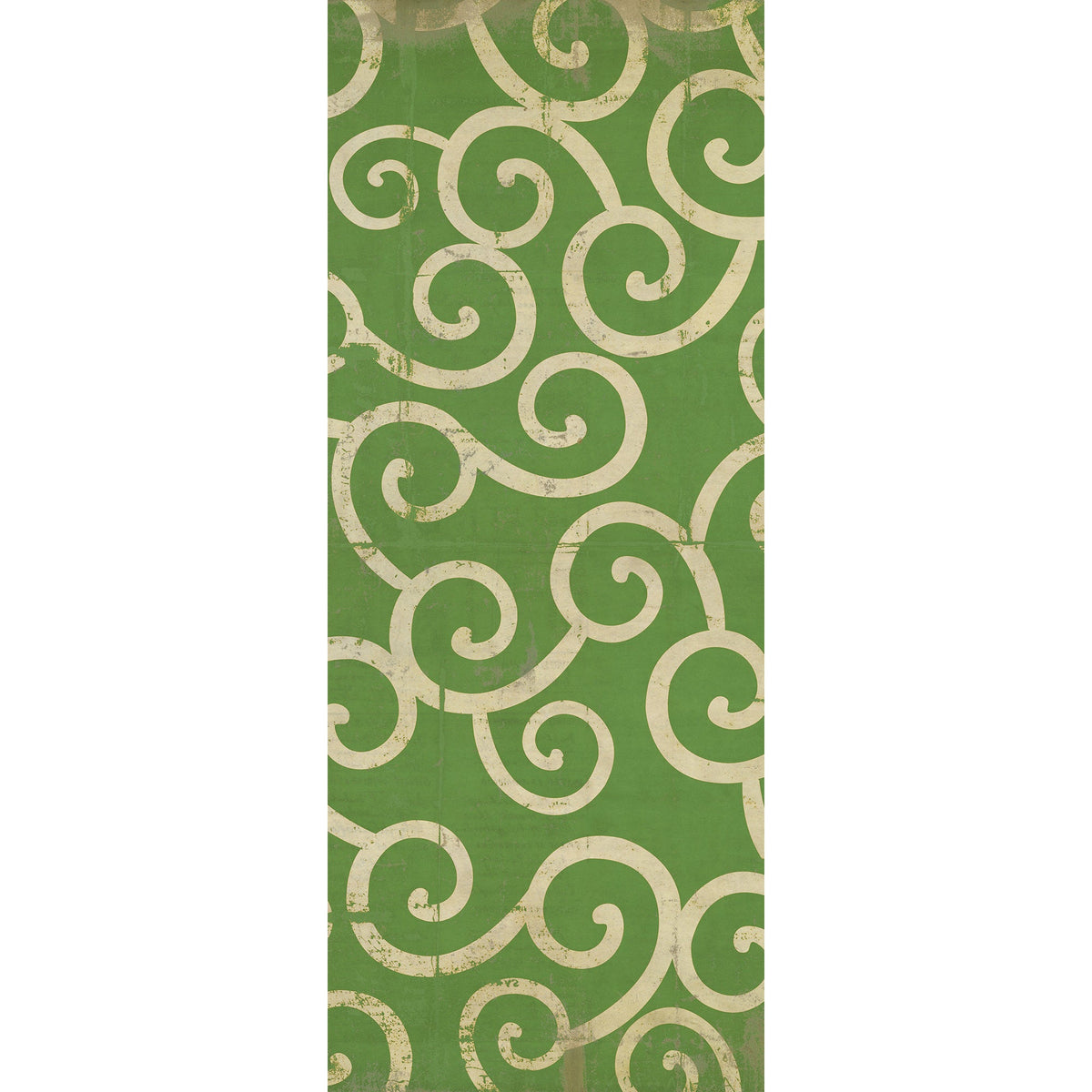 Pattern 04 The Sea of Green Vinyl Floor Cloth