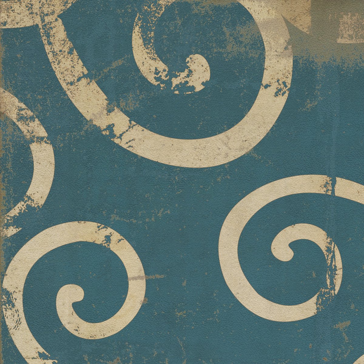 Pattern 04 Tsunami Vinyl Floor Cloth