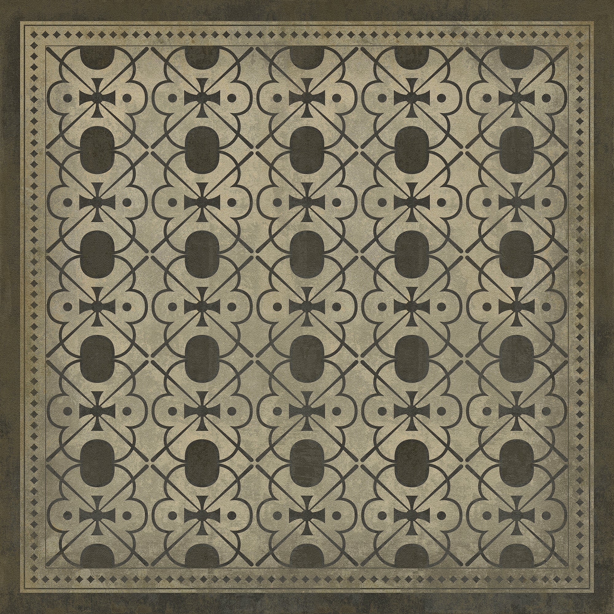 Pattern 05 Holmes Vinyl Floor Cloth
