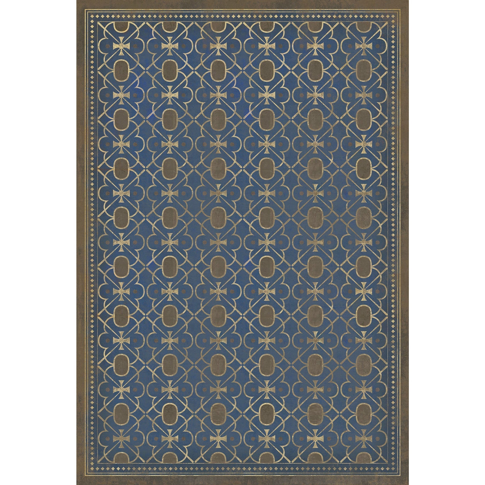 Pattern 05 Inspector Lestrade Vinyl Floor Cloth