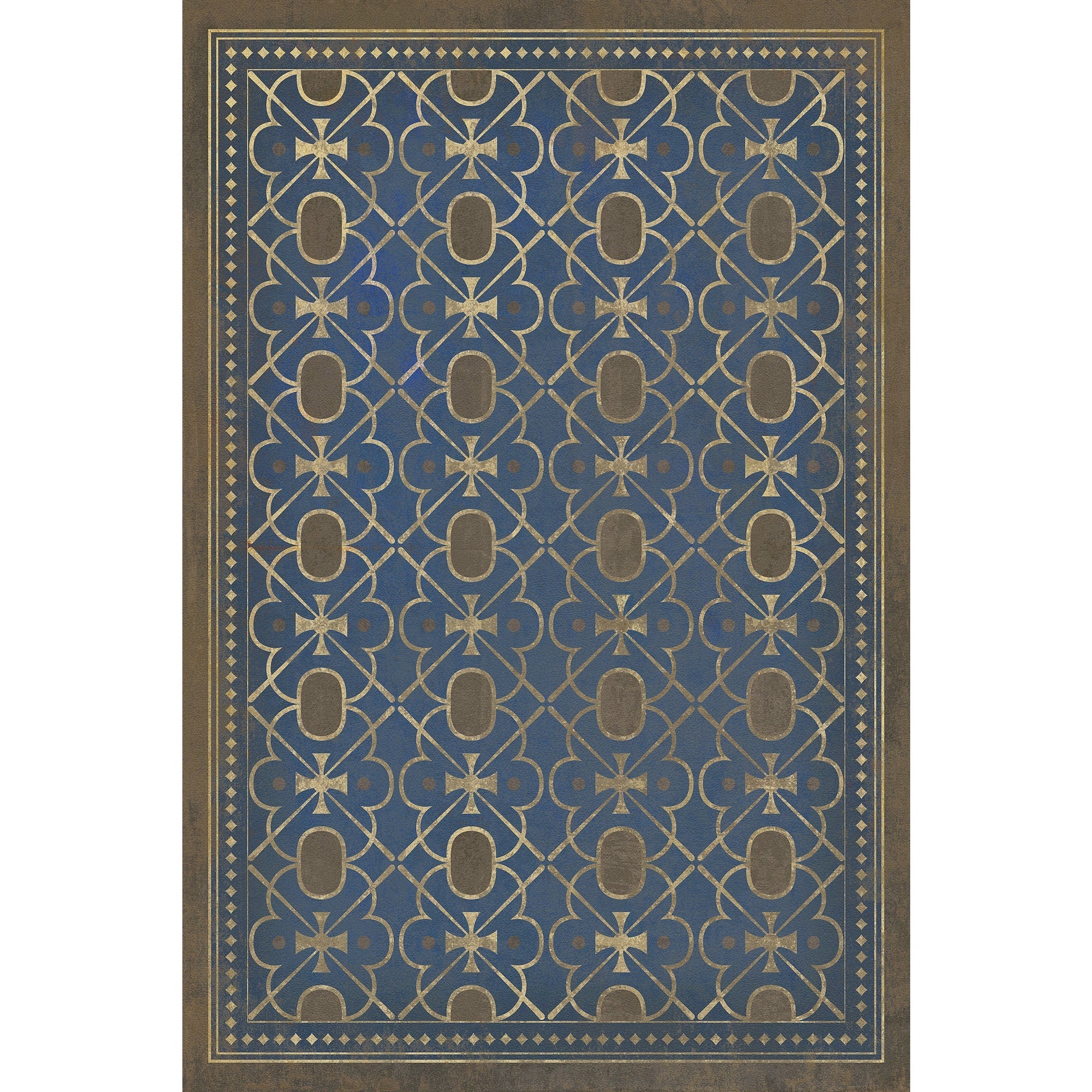Pattern 05 Inspector Lestrade Vinyl Floor Cloth