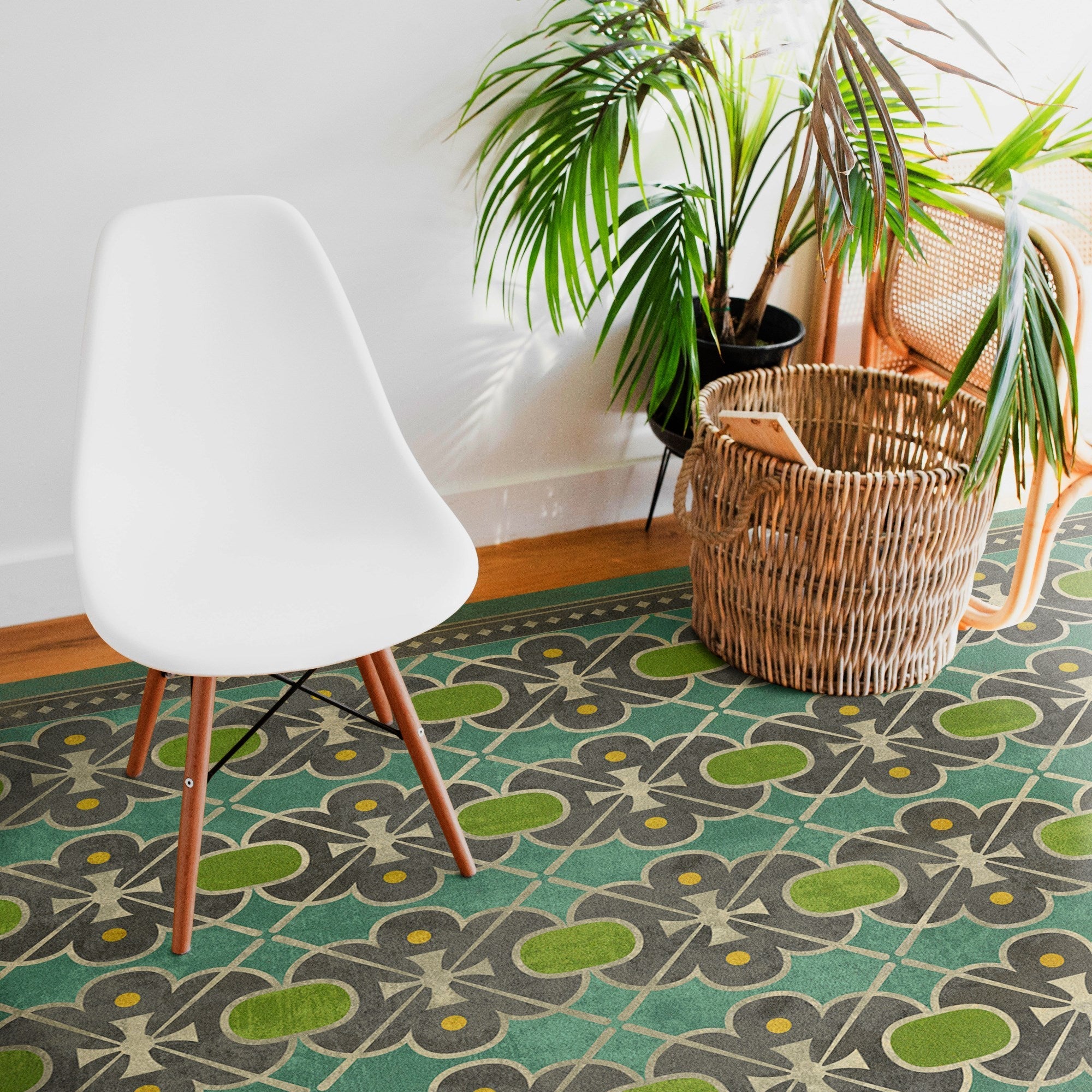 Pattern 05 Miss Havisham Vinyl Floor Cloth