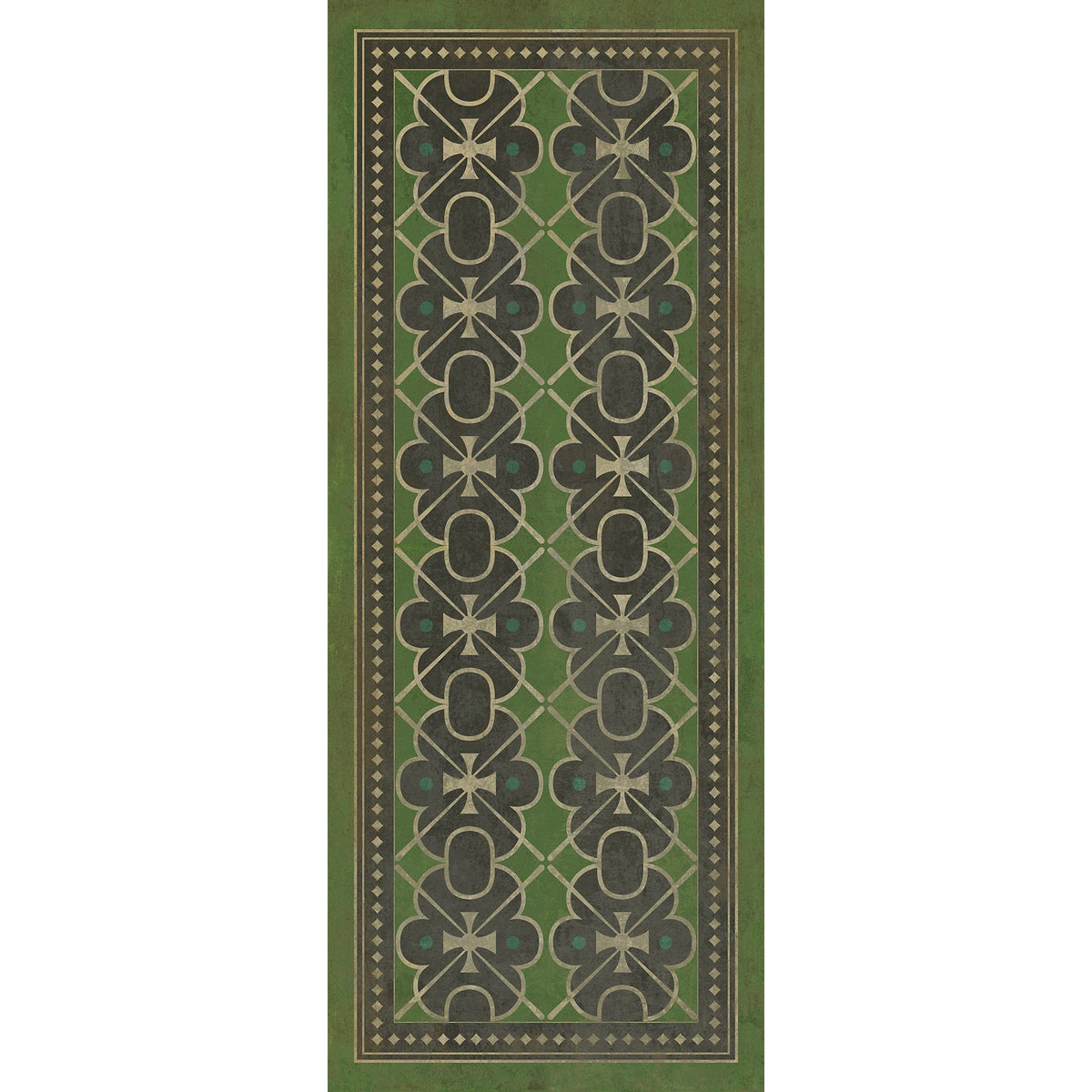 Pattern 05 Scotland Yard Vinyl Floor Cloth