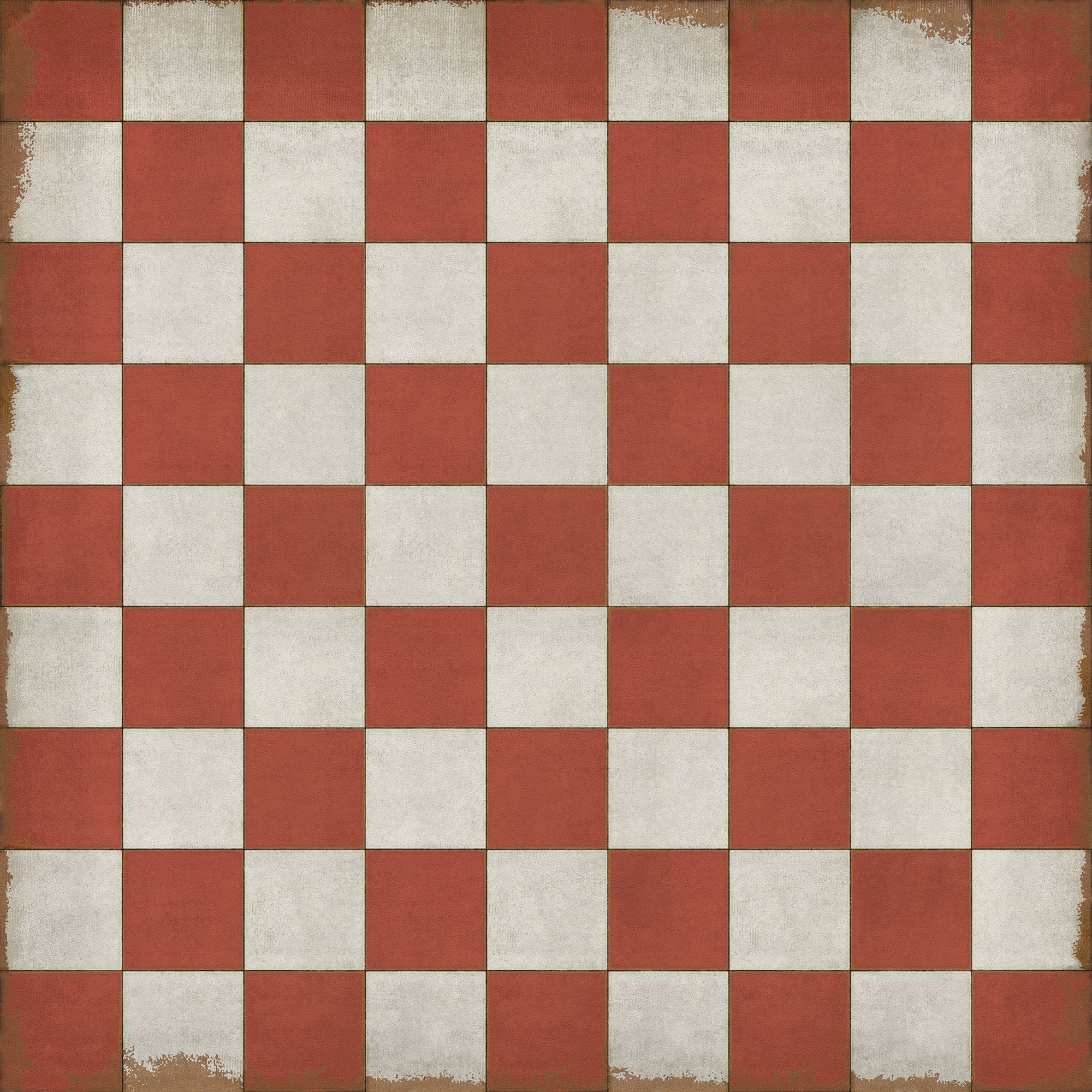 Pattern 07 Checked Out Vinyl Floor Cloth