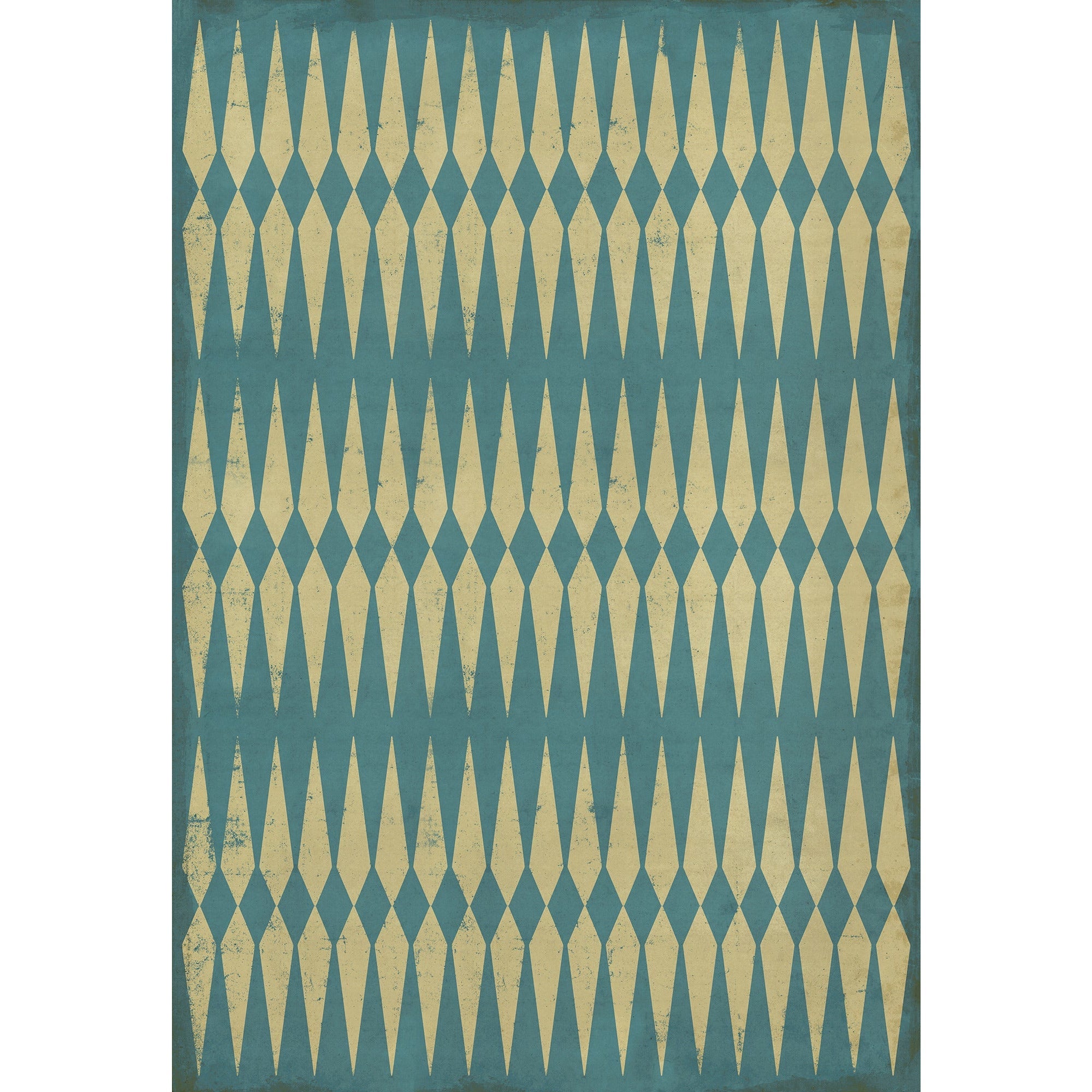 Pattern 08 Lady of the Lake Vinyl Floor Cloth