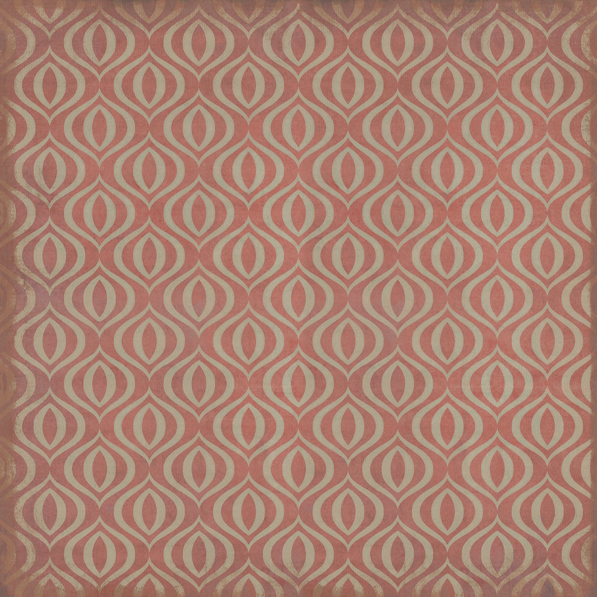 Pattern 15 Genie Vinyl Floor Cloth