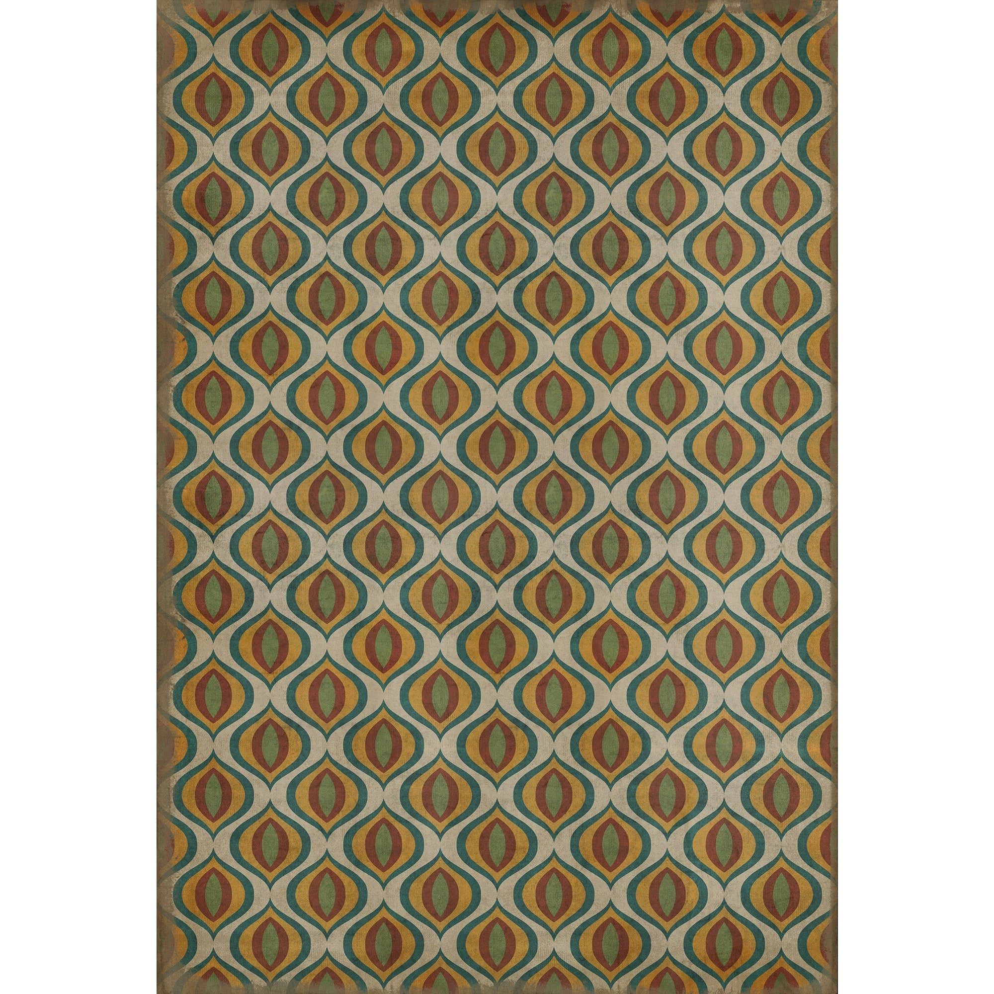 Pattern 15 Svengali Vinyl Floor Cloth
