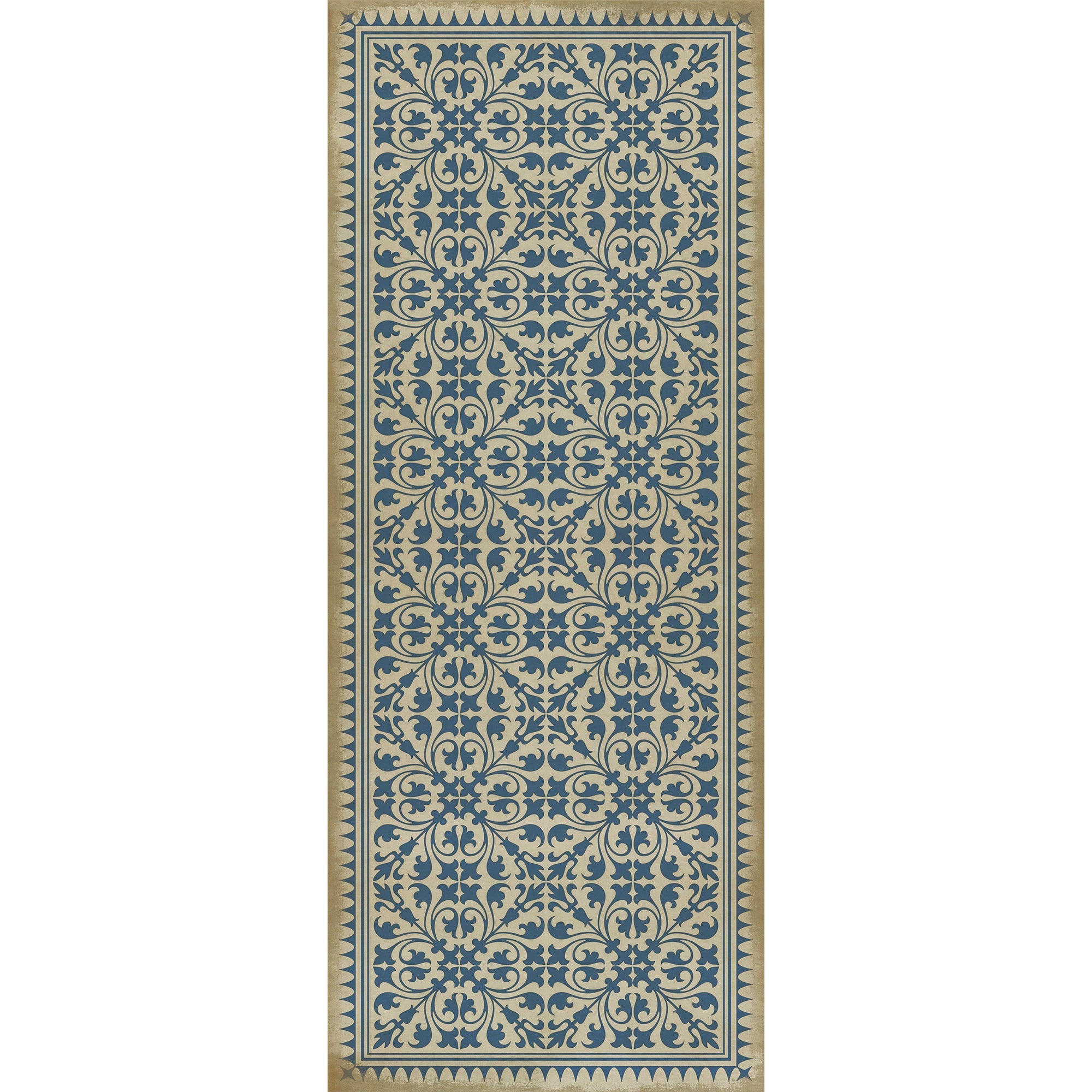 Pattern 21 Mad Hatter Tea Party Vinyl Floor Cloth