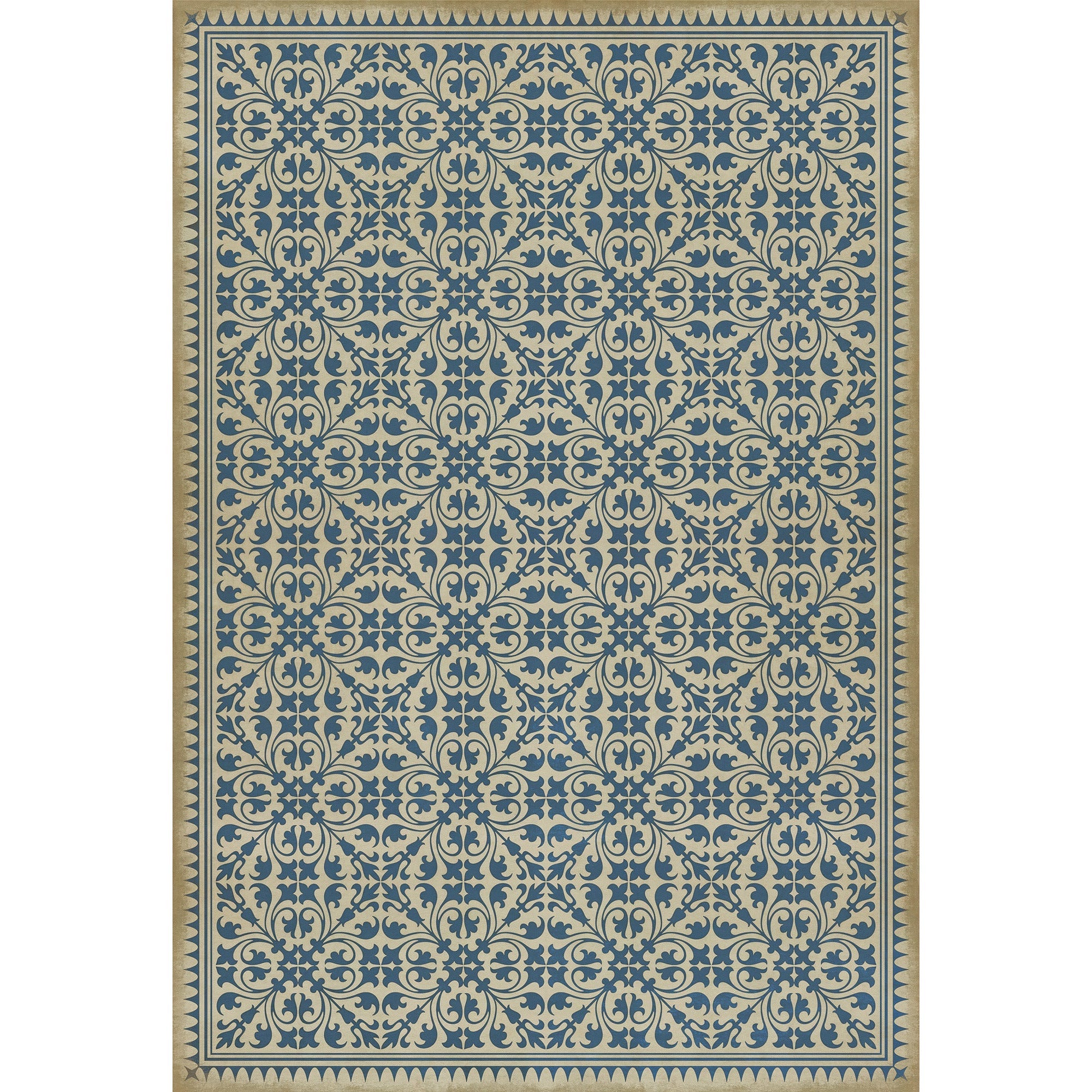 Pattern 21 Mad Hatter Tea Party Vinyl Floor Cloth