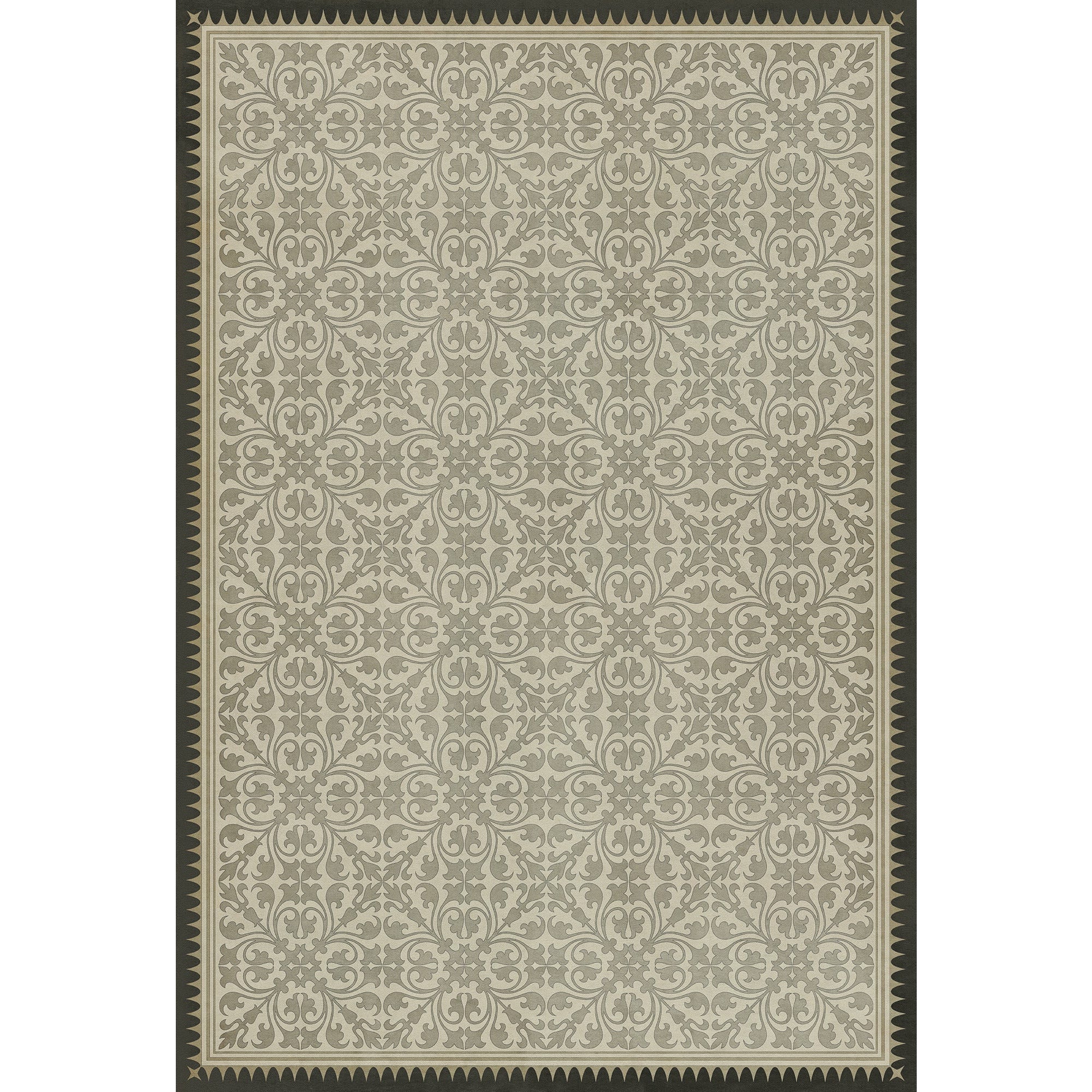 Pattern 21 The White Knight Vinyl Floor Cloth