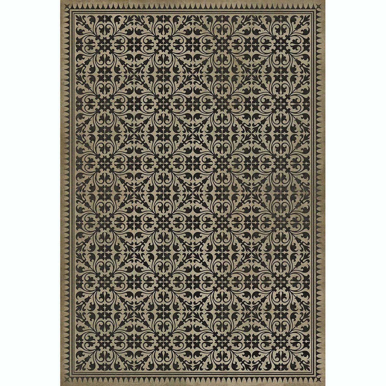 Pattern 21 Twinkle Little Bat Vinyl Floor Cloth