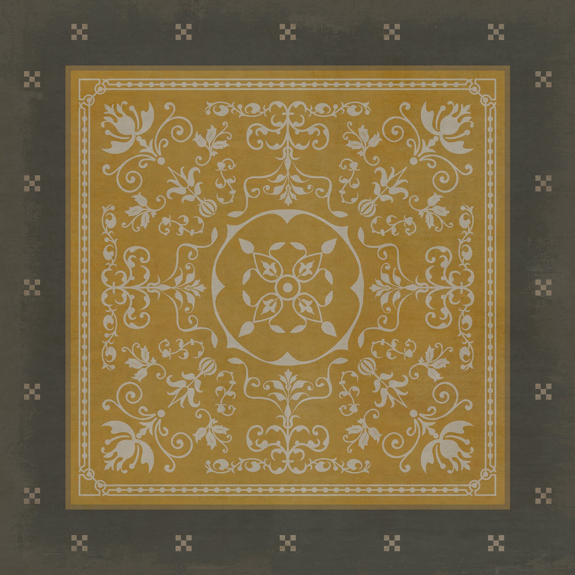 Pattern 22 Alexander Vinyl Floor Cloth