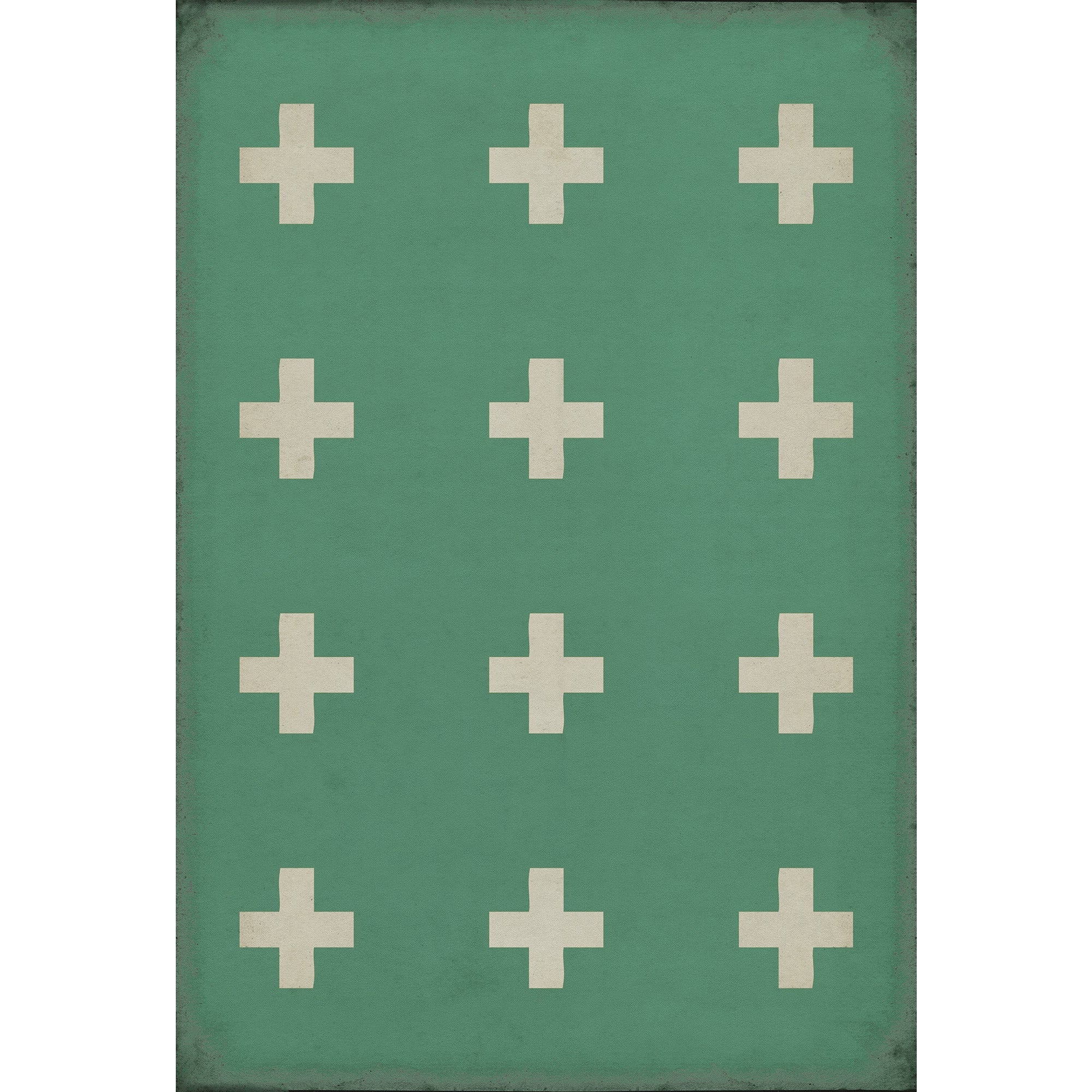 Pattern 24 Hydra Vinyl Floor Cloth