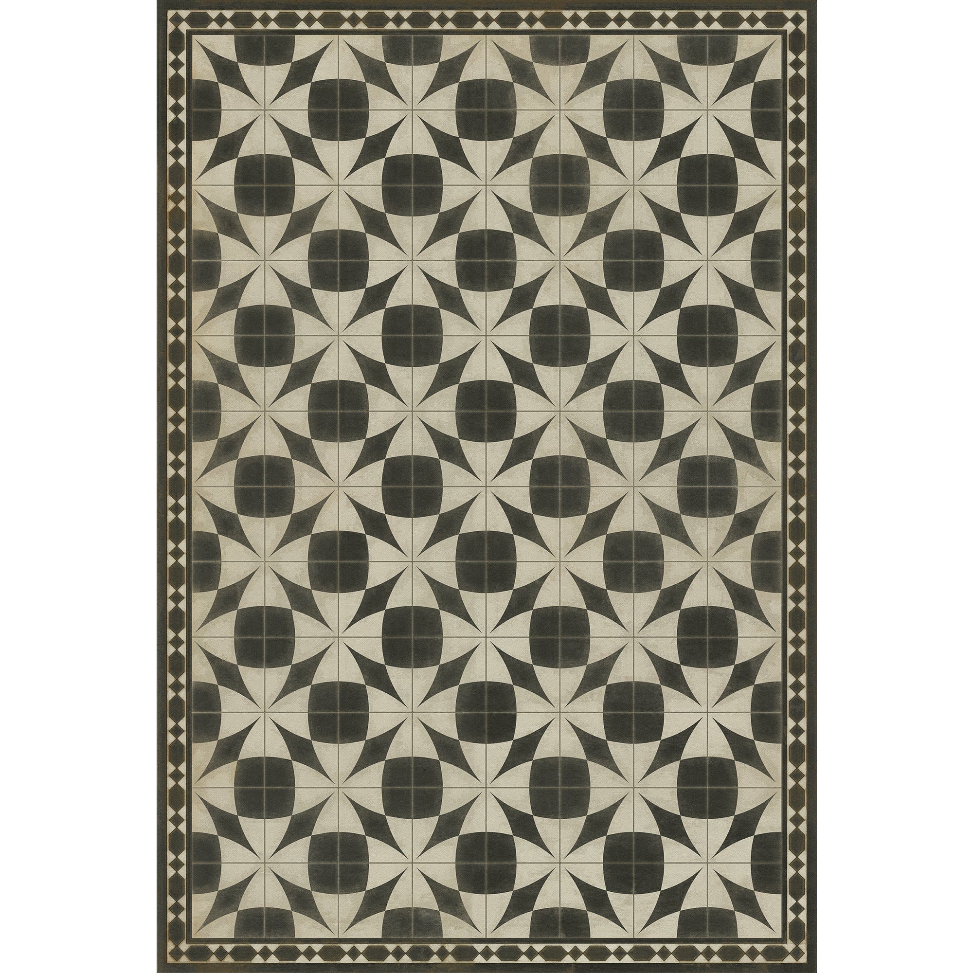Pattern 29 Voltaire Vinyl Floor Cloth