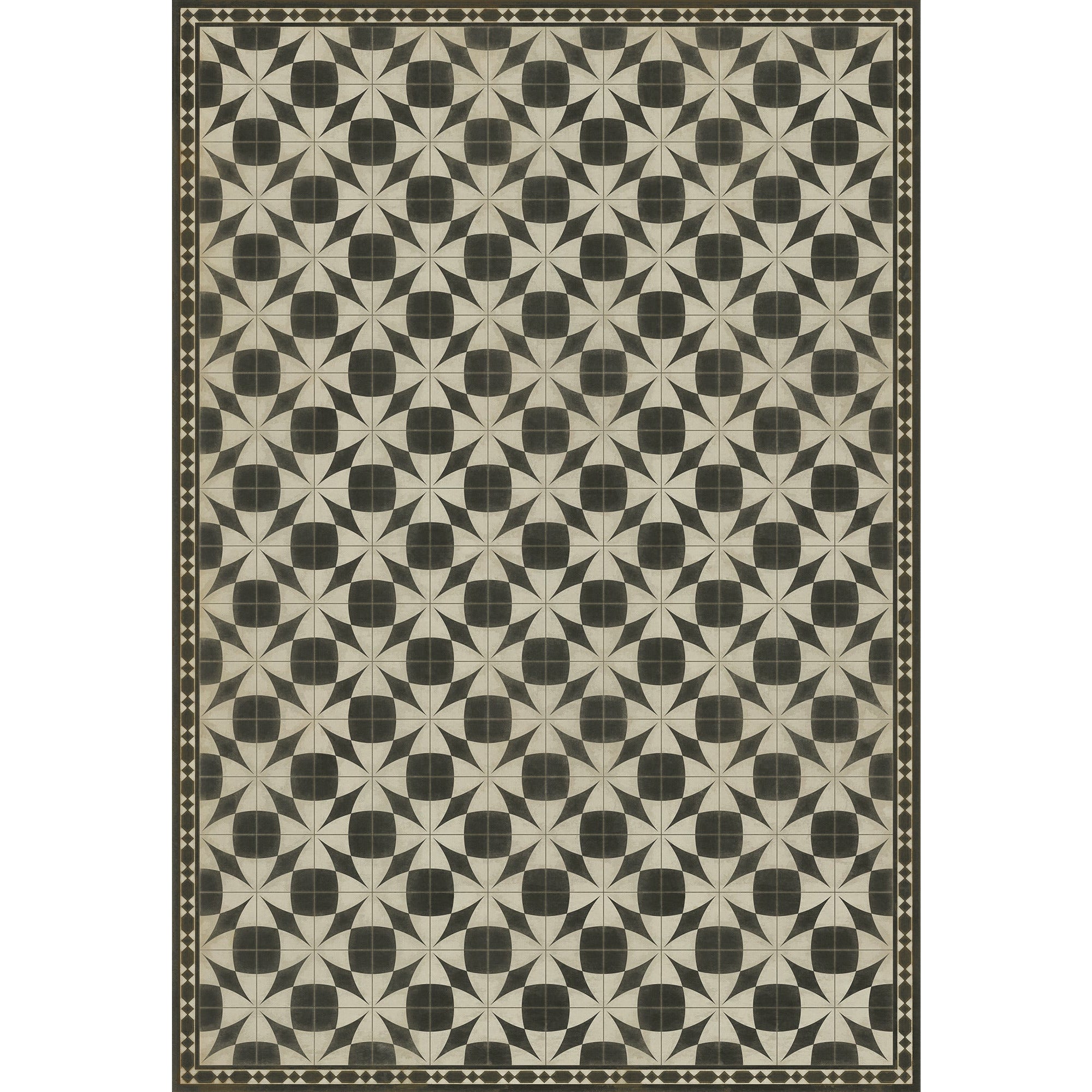 Pattern 29 Voltaire Vinyl Floor Cloth