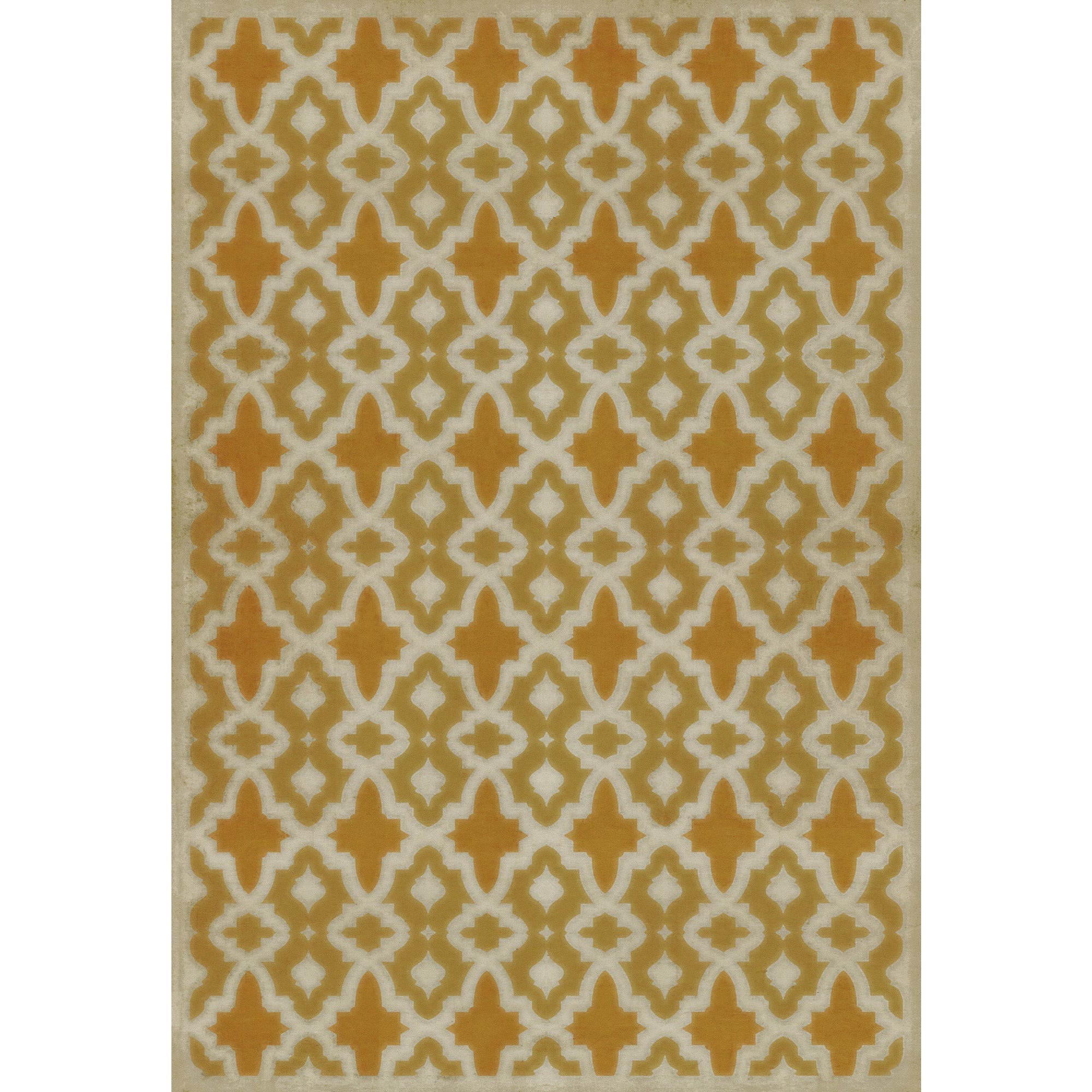 Pattern 31 House Of The Rising Sun Vinyl Floor Cloth