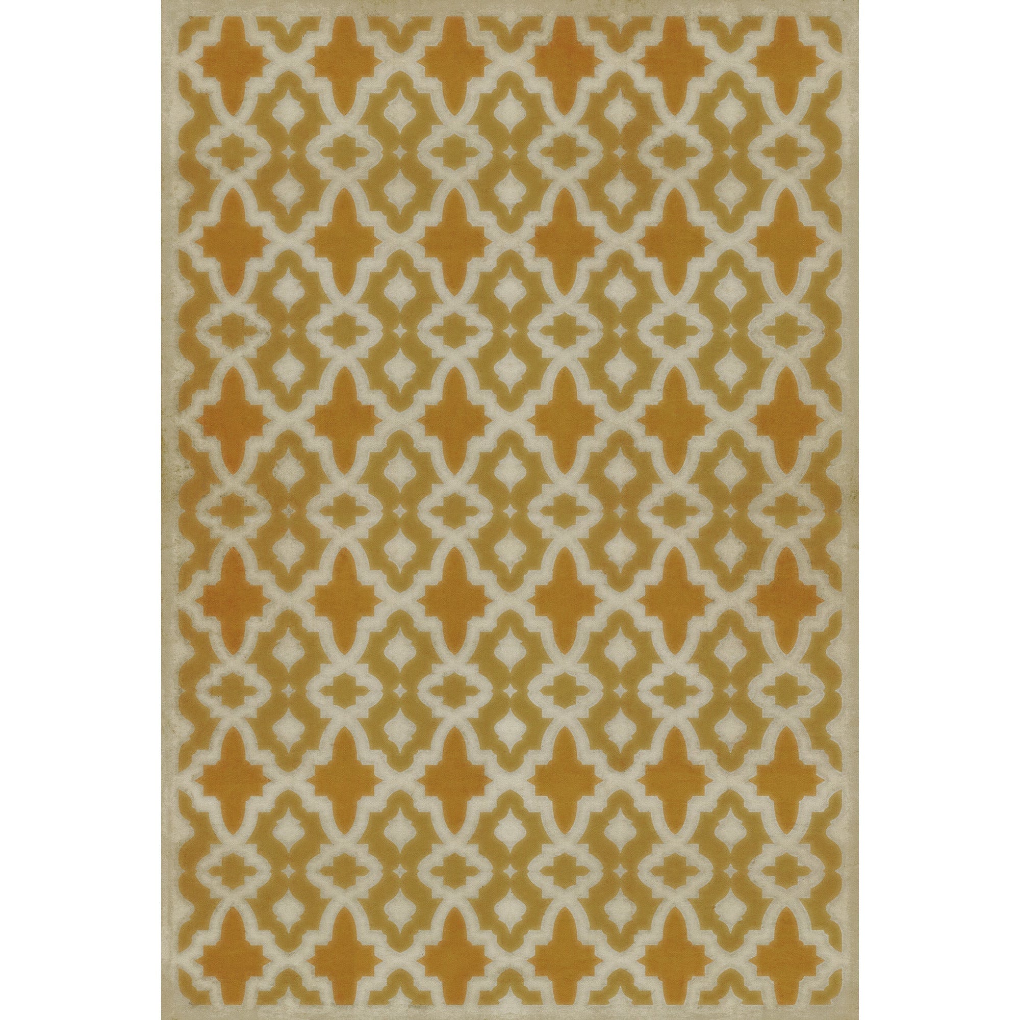 Pattern 31 House Of The Rising Sun Vinyl Floor Cloth