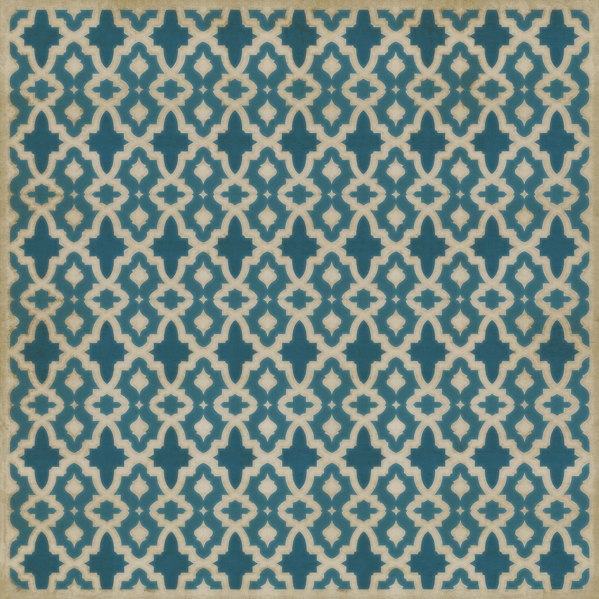 Pattern 31 The Blue Mosque Vinyl Floor Cloth
