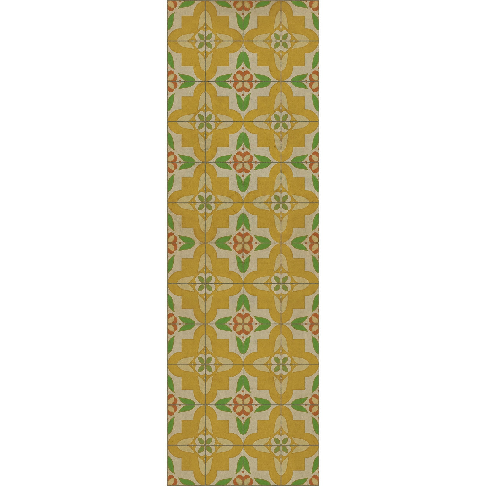 Pattern 33 Bright And Early Vinyl Floor Cloth