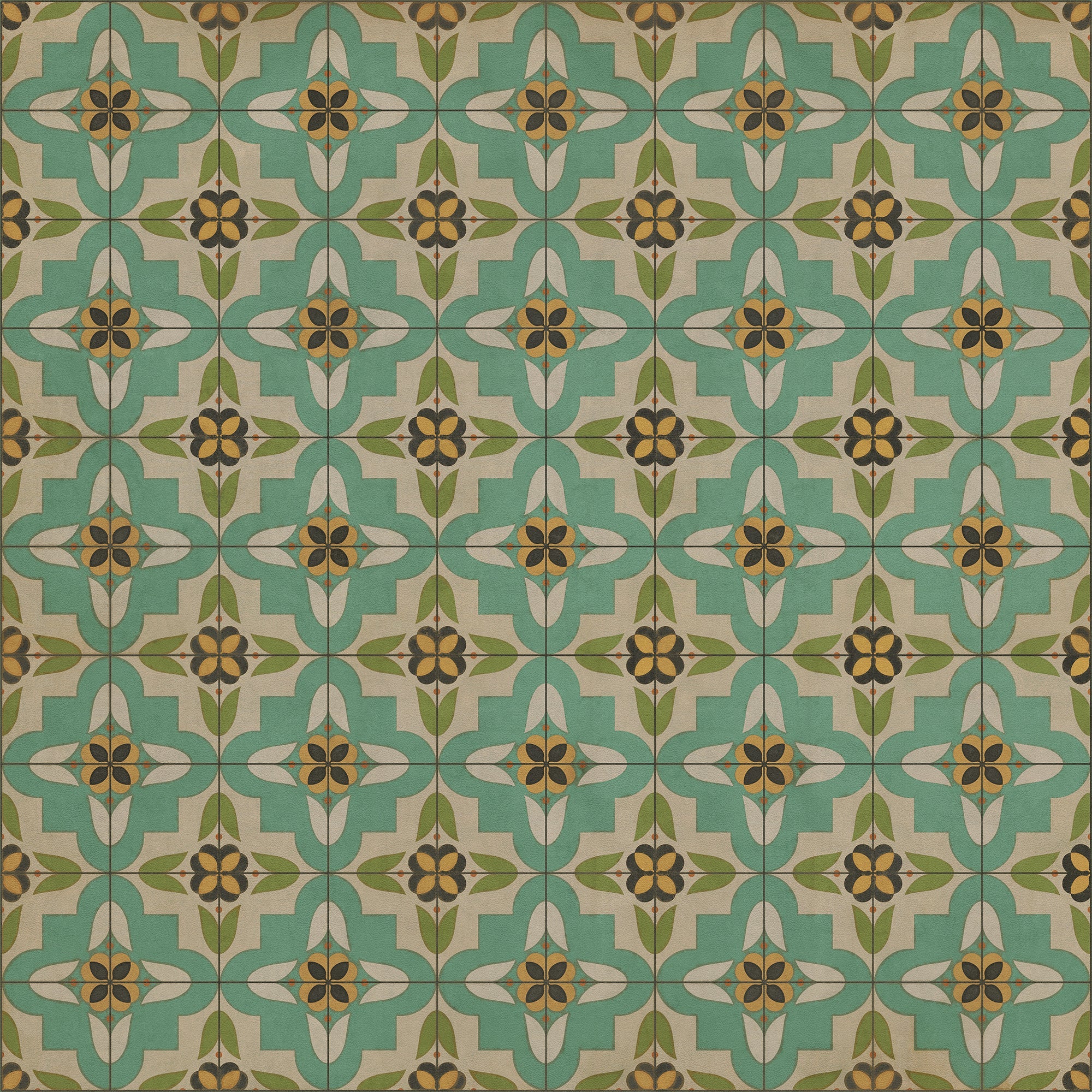 Pattern 33 I Am Not A Bumblebee Vinyl Floor Cloth