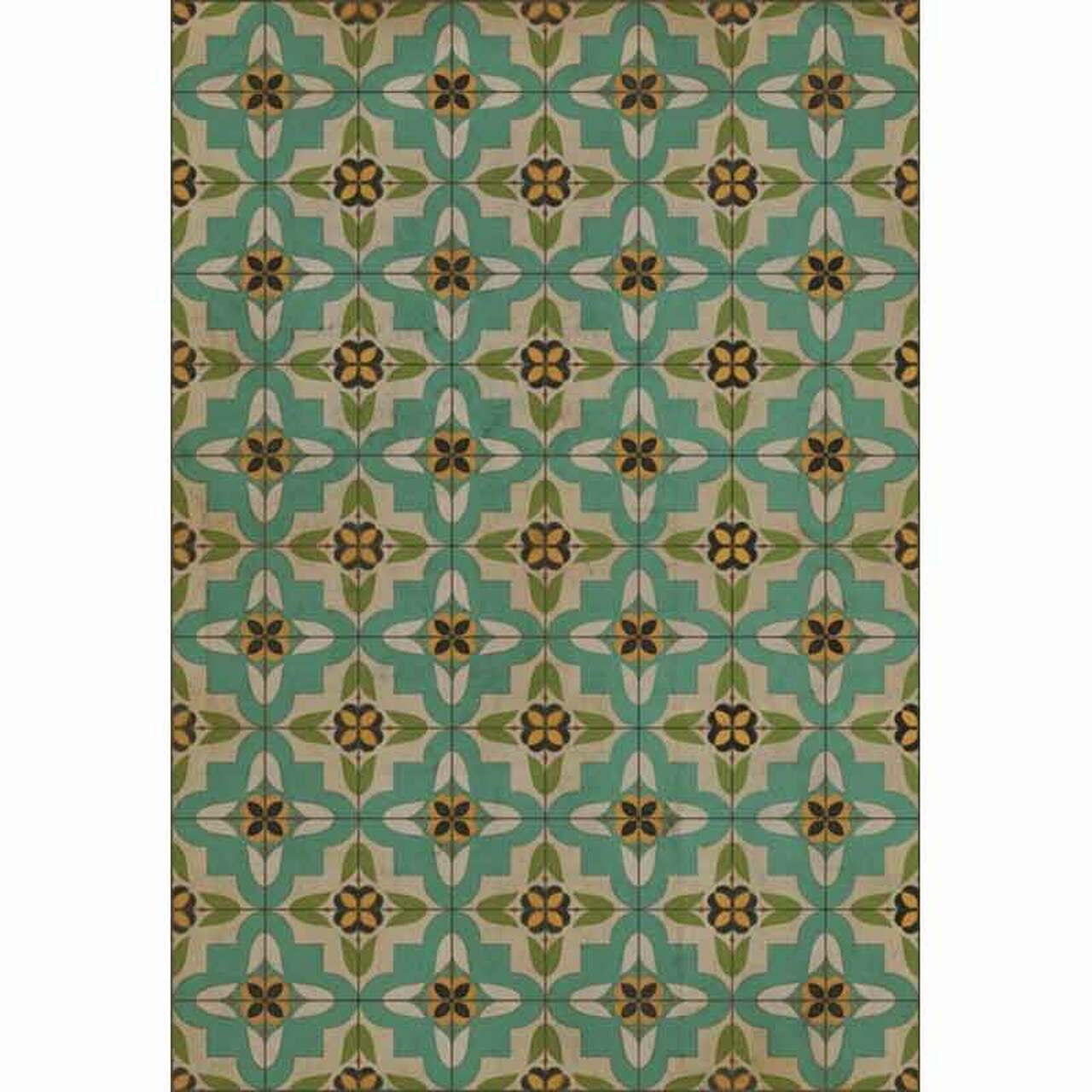 Pattern 33 I Am Not A Bumblebee Vinyl Floor Cloth