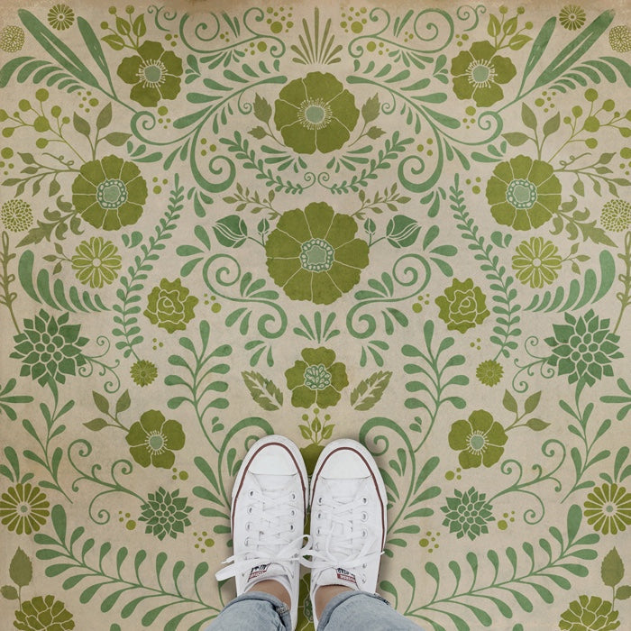 Pattern 36 A Little Hope Vinyl Floor Cloth