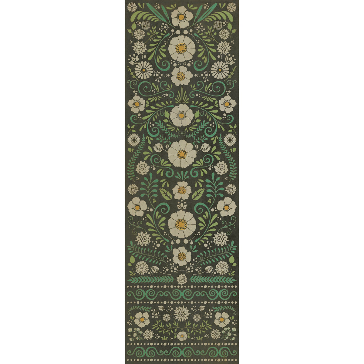 Pattern 36 And Always Vinyl Floor Cloth