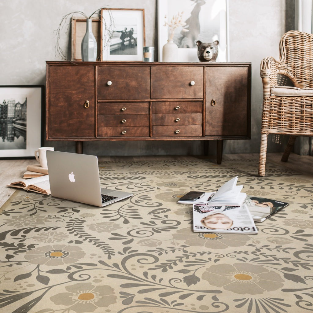 Pattern 36 Common Sense Vinyl Floor Cloth