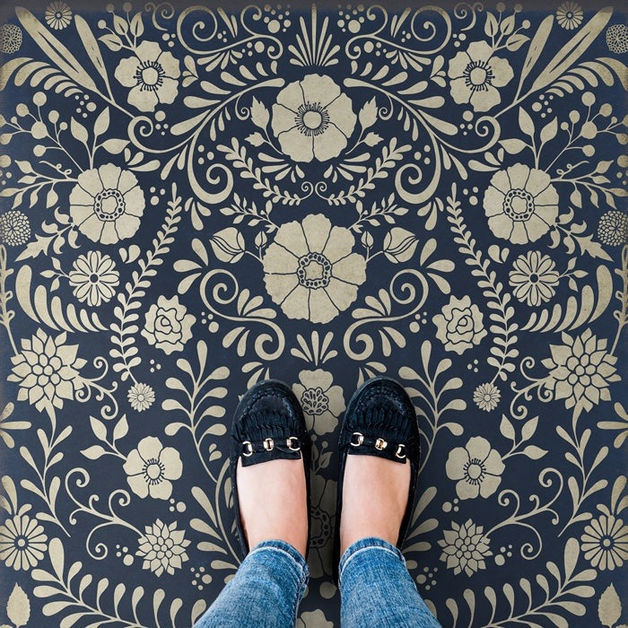 Pattern 36 Parker Vinyl Floor Cloth Vinyl Floor Cloth