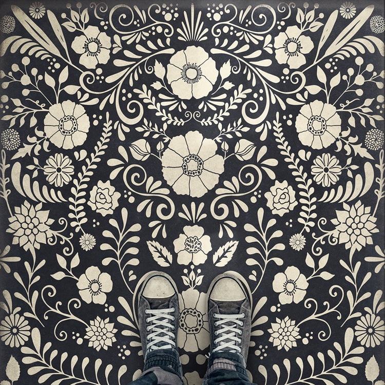 Pattern 36 Saboteur Vinyl Floor Cloth