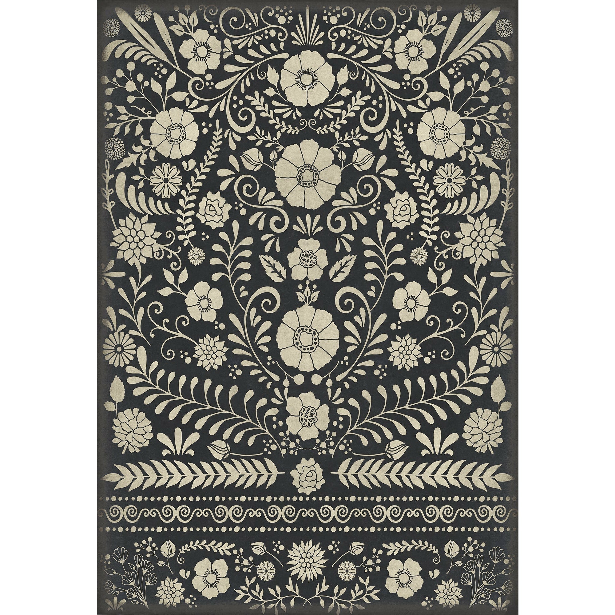 Pattern 36 Saboteur Vinyl Floor Cloth