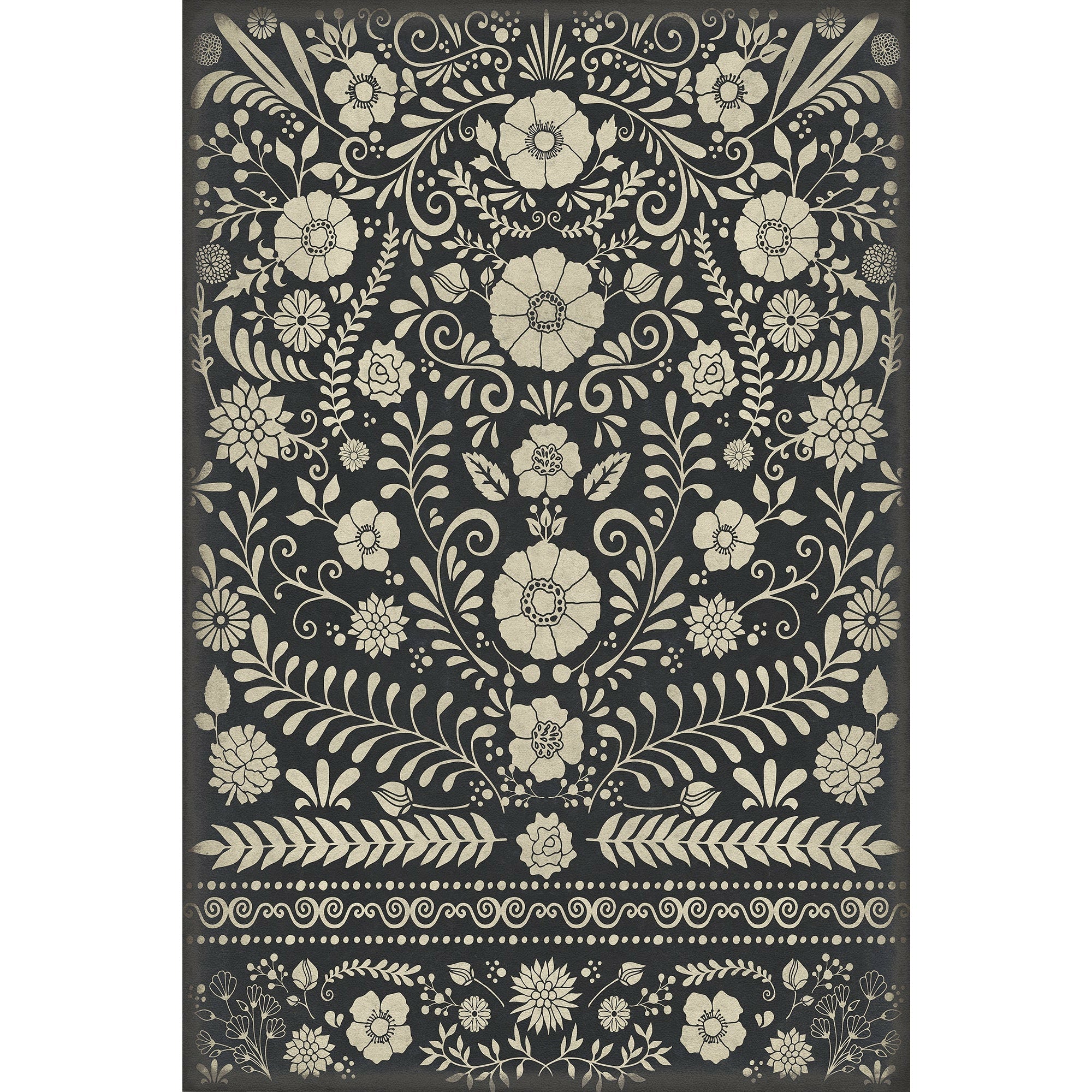 Pattern 36 Saboteur Vinyl Floor Cloth