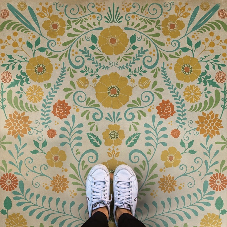 Pattern 36 Small Mercies Vinyl Floor Cloth