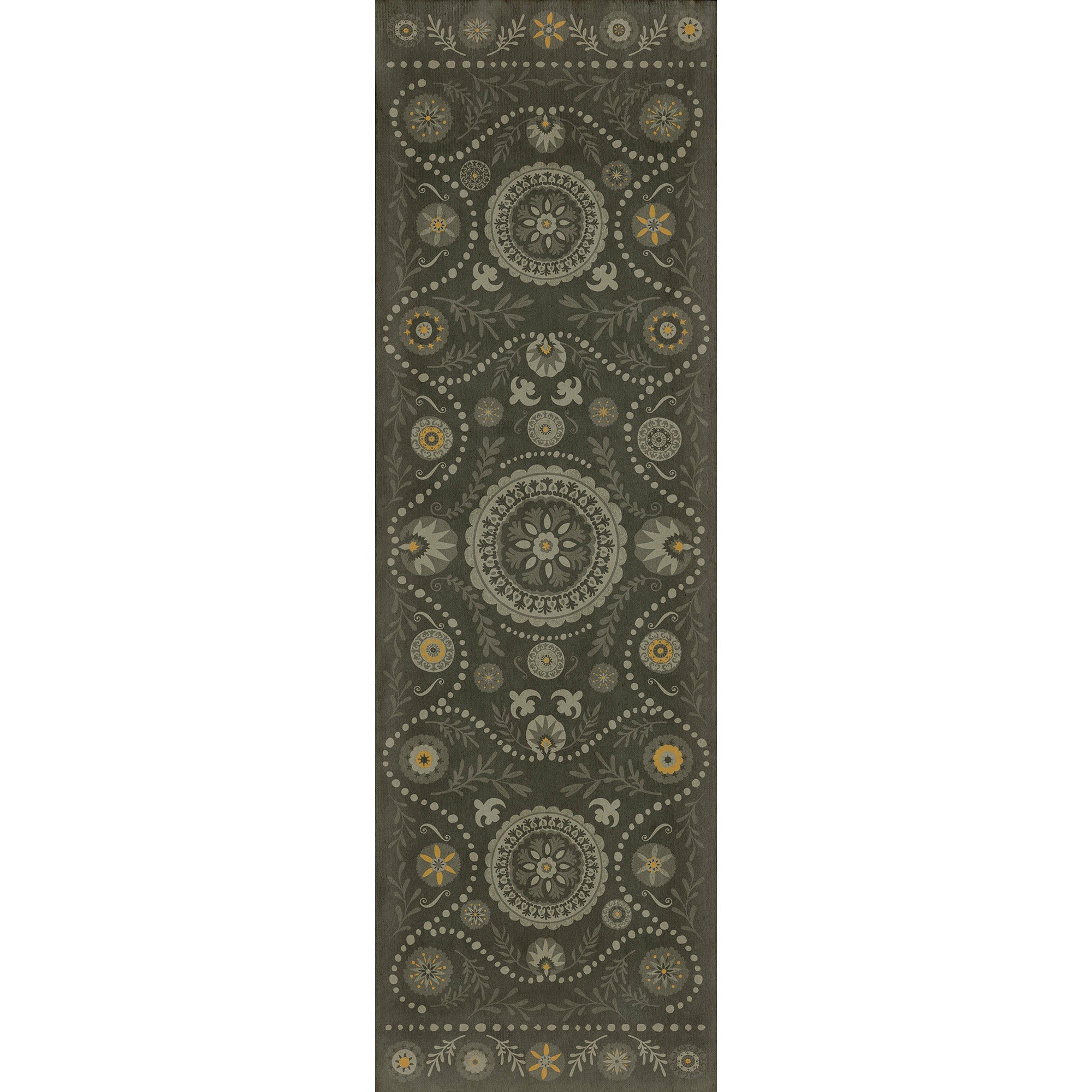 Pattern 38 L'etat C'est Moi Vinyl Floor Cloth