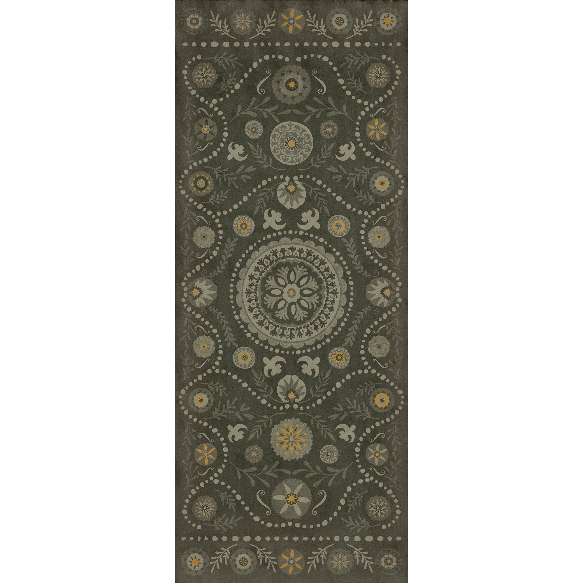 Pattern 38 L'etat C'est Moi Vinyl Floor Cloth