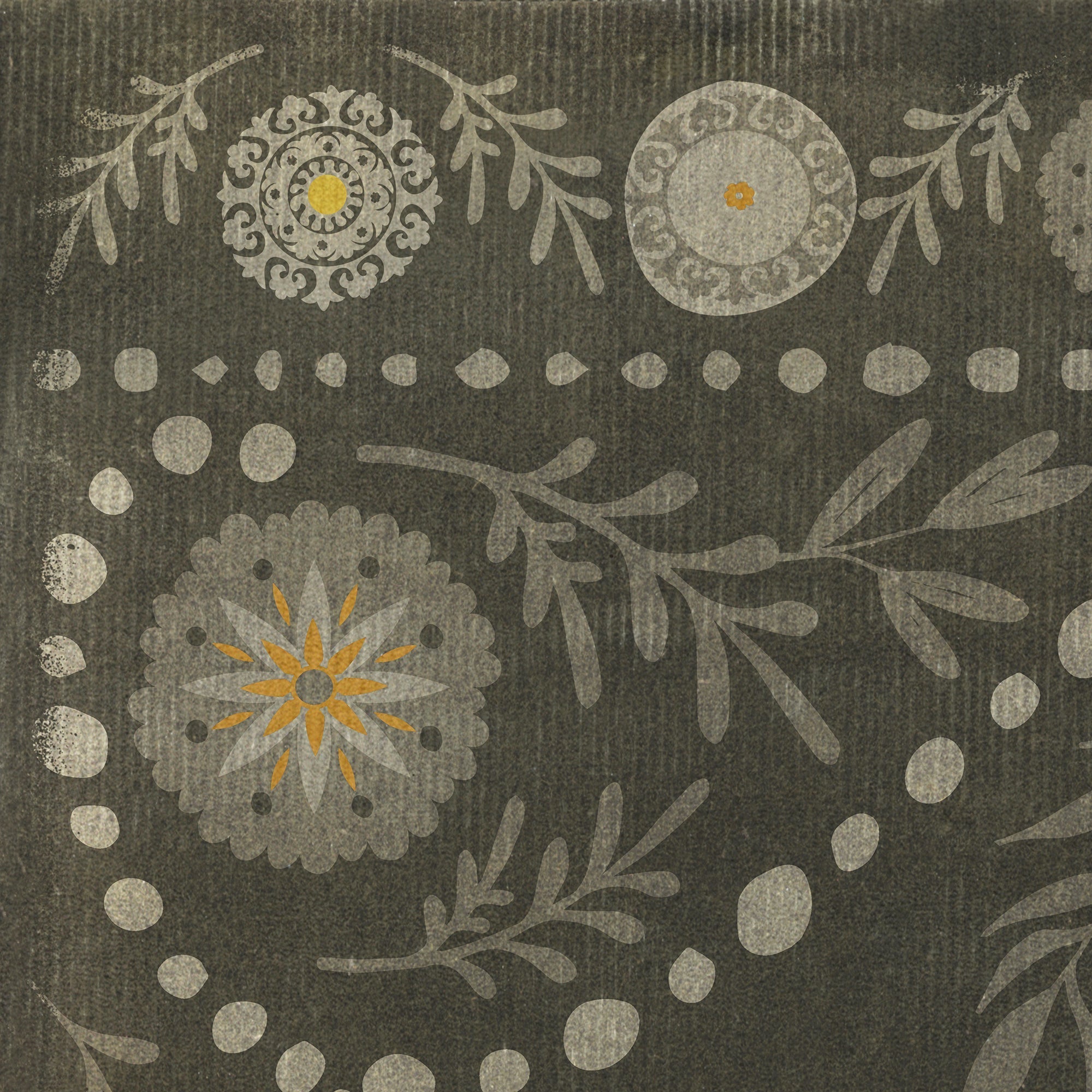 Pattern 38 L'etat C'est Moi Vinyl Floor Cloth