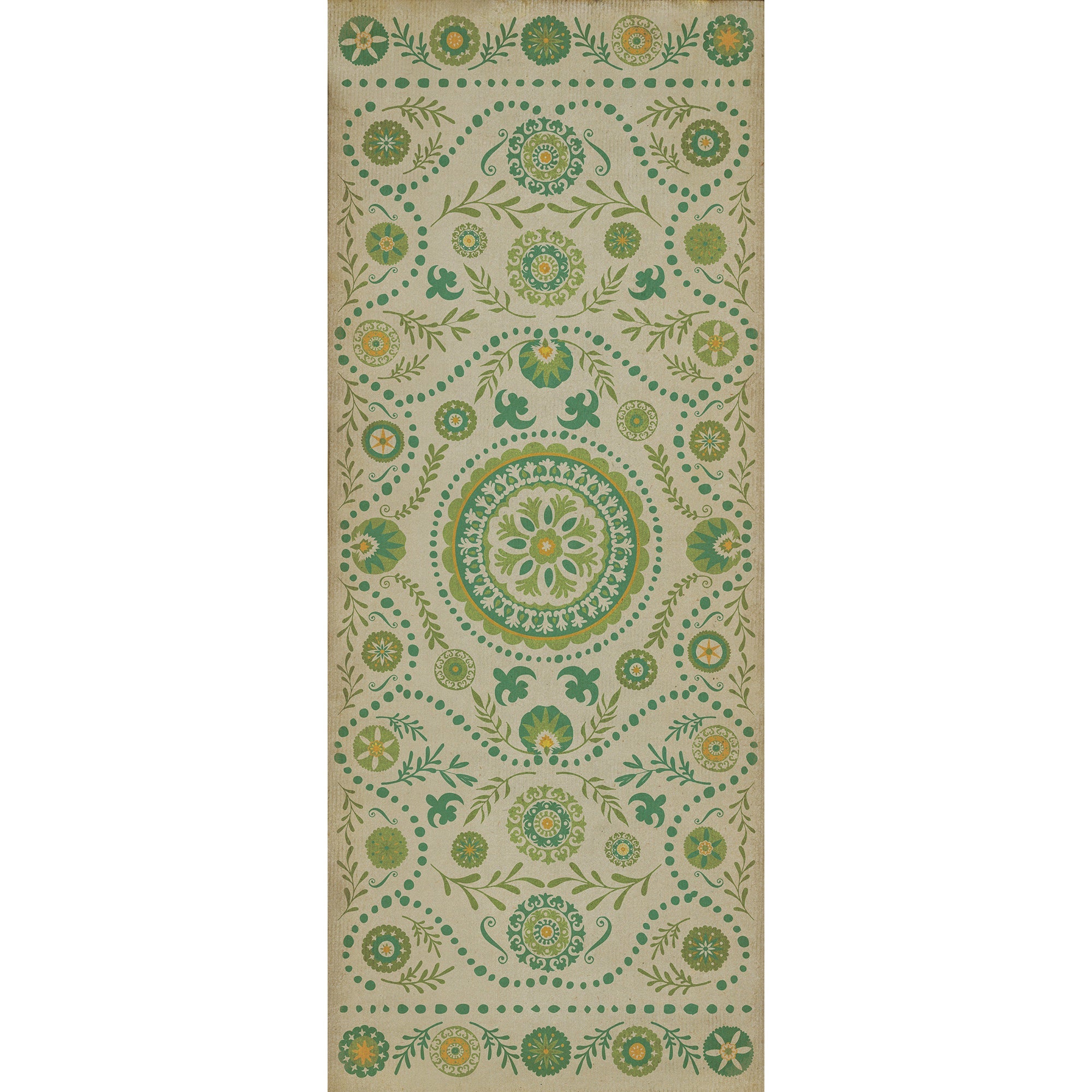 Pattern 38 Spring Vinyl Floor Cloth