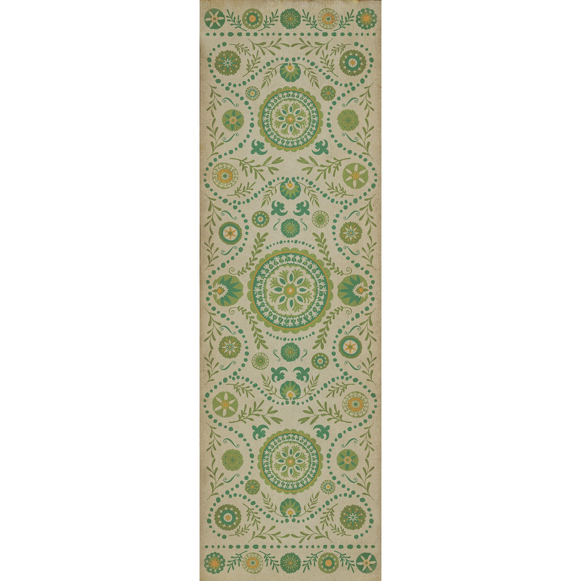 Pattern 38 Spring Vinyl Floor Cloth