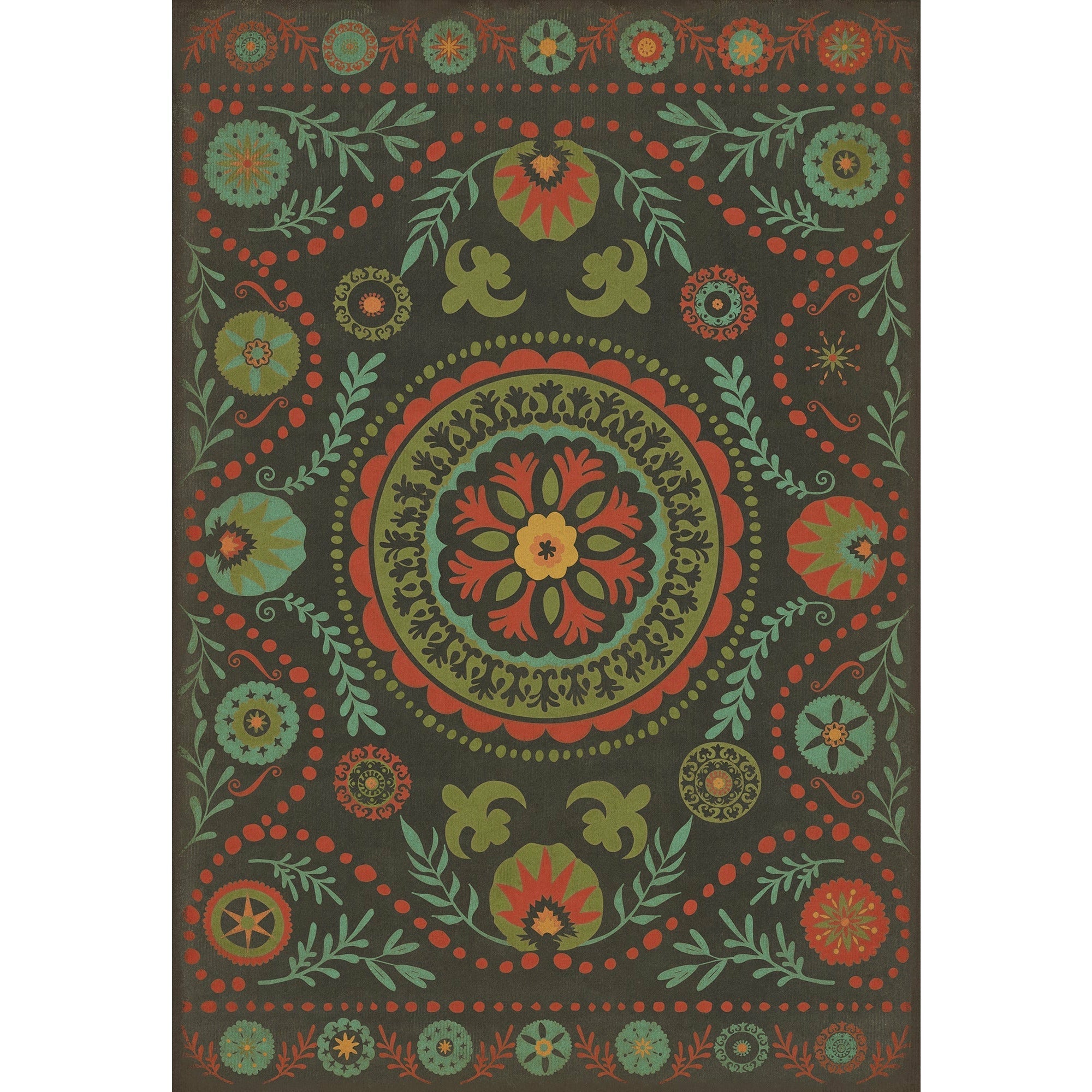 Pattern 38 State Of Mind Vinyl Floor Cloth